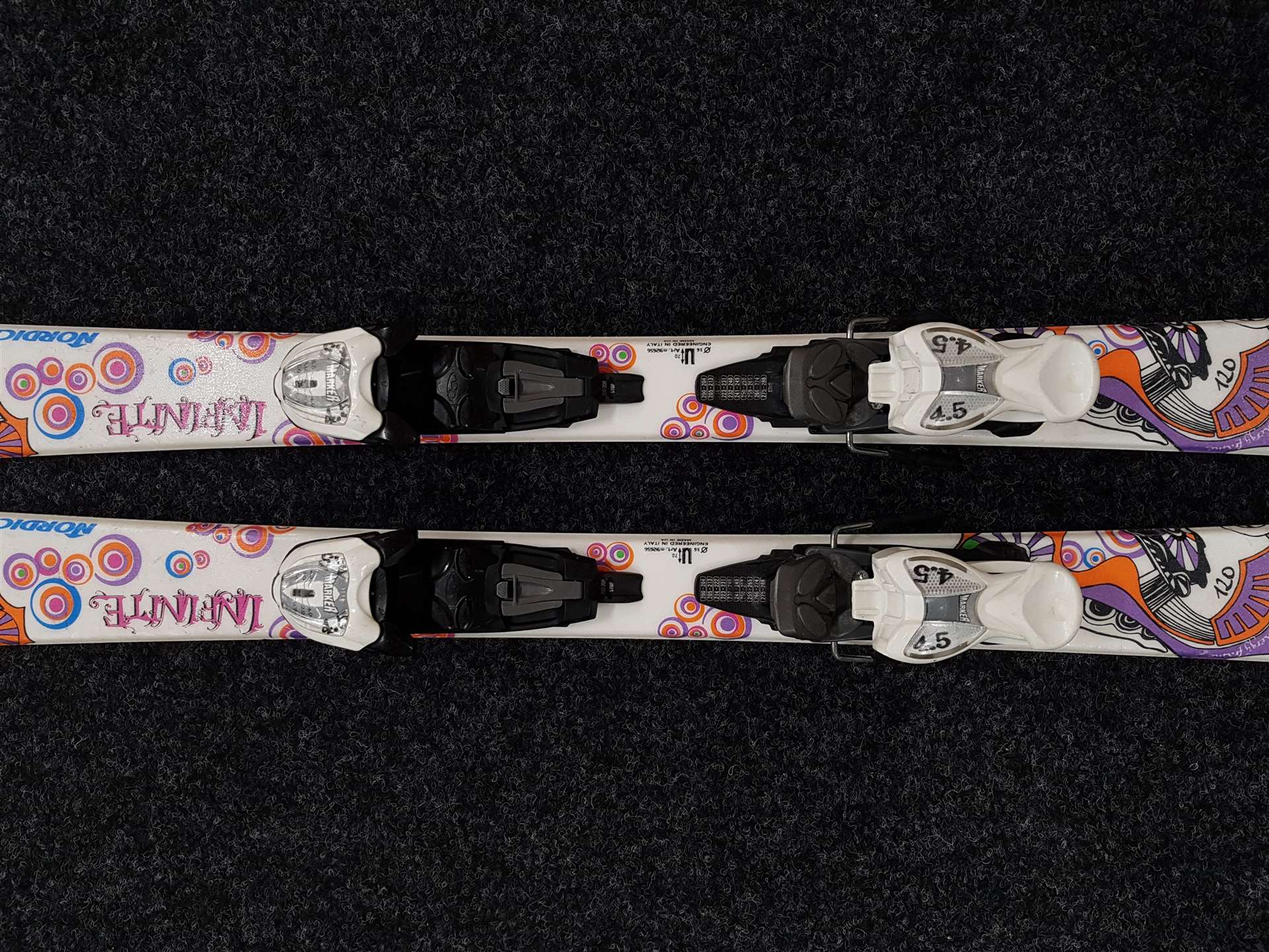 Použité lyže NORDICA Infinite + vázání Marker 4,5