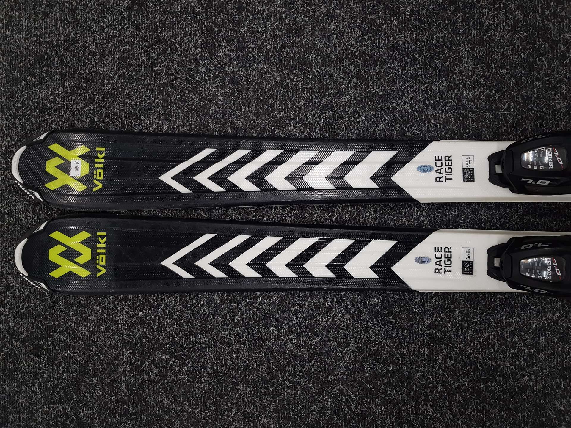 Gebrauchte Skier Volkl Racetiger Jr