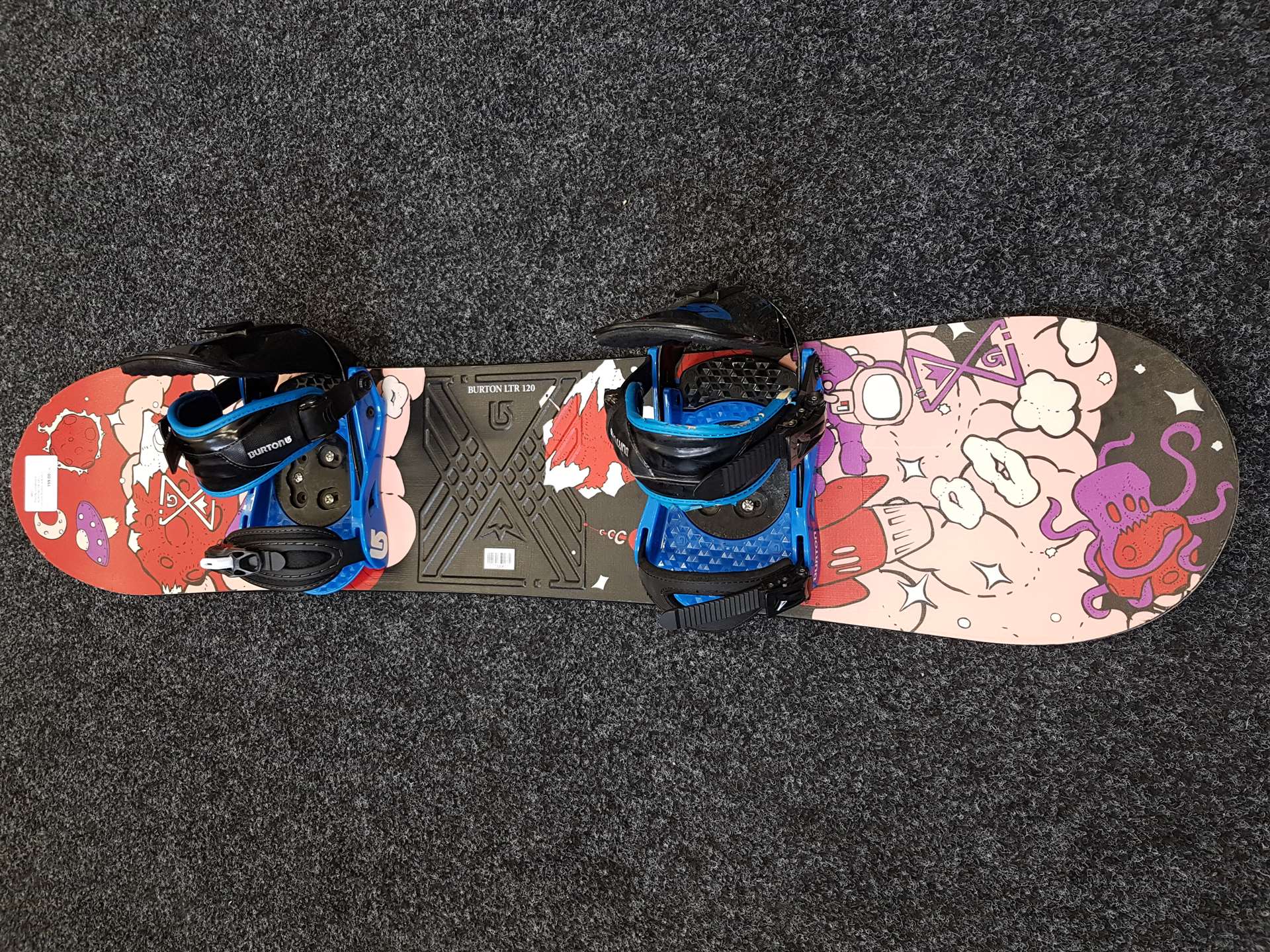 Použitý snowboard BURTON LTR 120 + vázání Burton velikost S