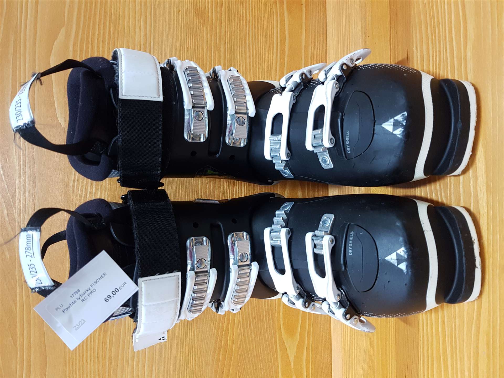 Použité lyžiarky FISCHER RC PRO