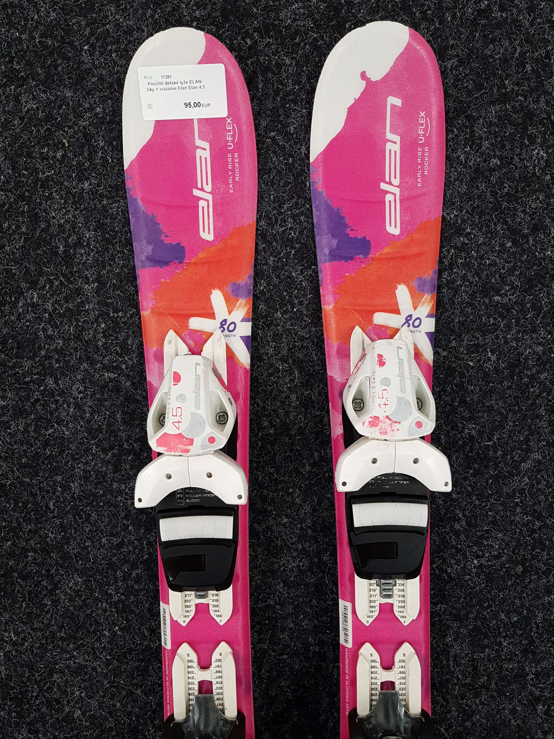 Sci usati per bambini ELAN Sky + attacchi Elan Elan 4.5