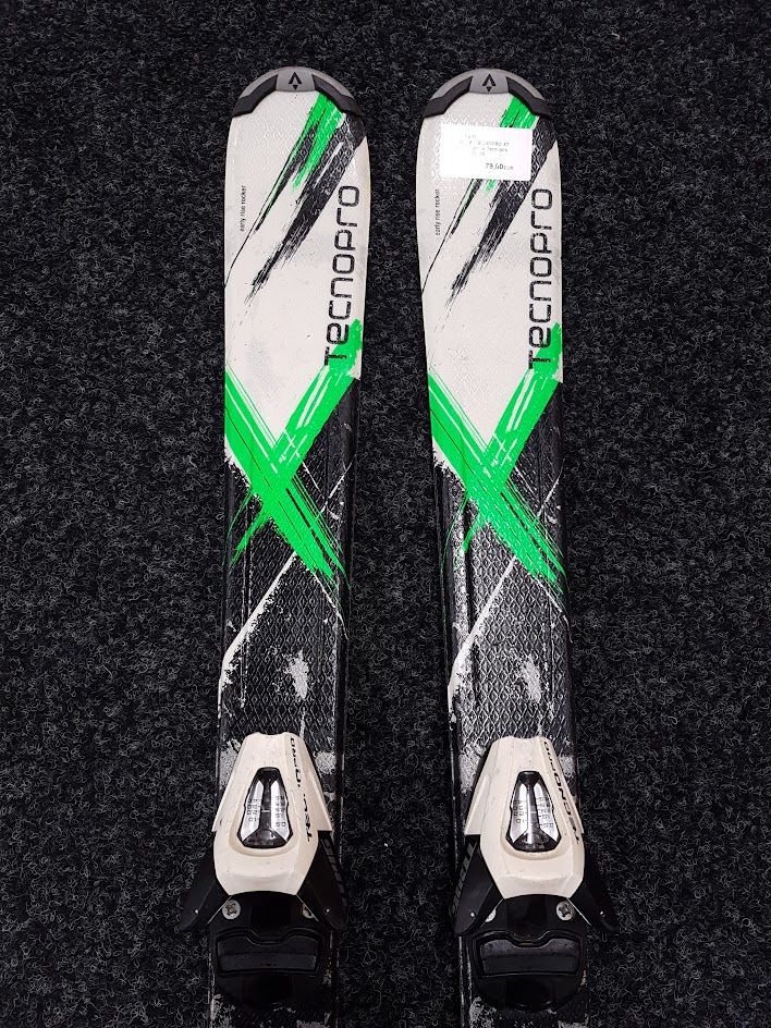 Gebrauchte TECNOPRO XT Team Skier + Tecnopro TC 45 Bindungen