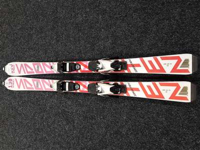 Sci da sci per bambini usati SPORTEN Street + attacchi Tyrolia SLR 7.5