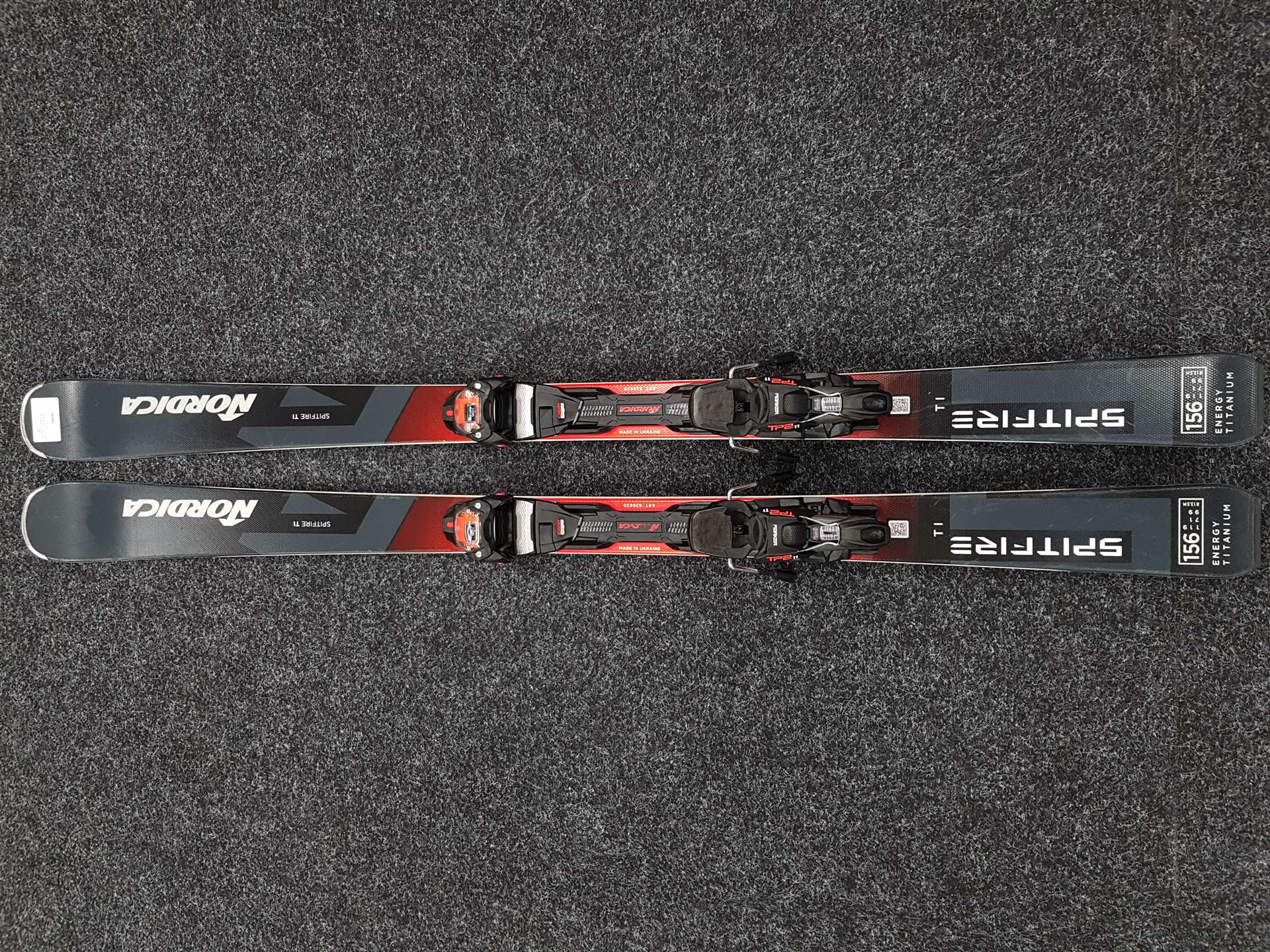 Gebrauchte Ski NORDICA Spitfire TI + Bindungen Marker TP2 11