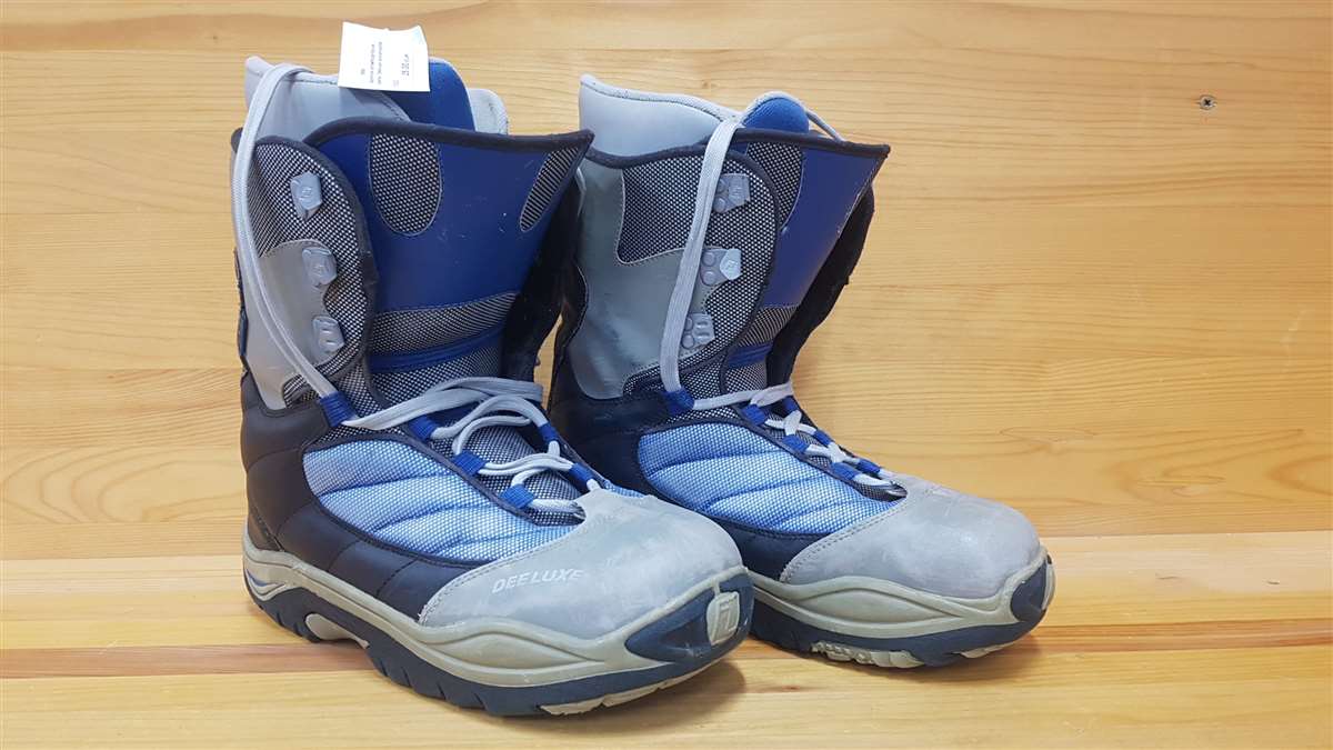 Bazárové snowboardové boty Deeluxe šedomodré