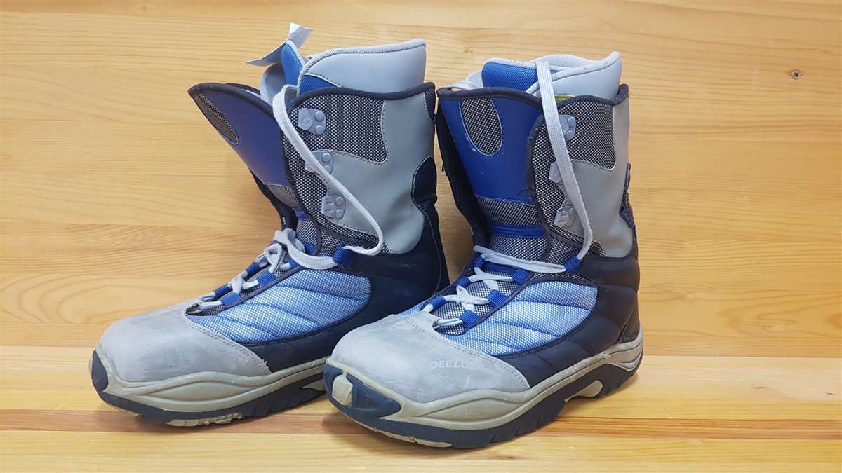 Bazárové snowboardové boty Deeluxe šedomodré