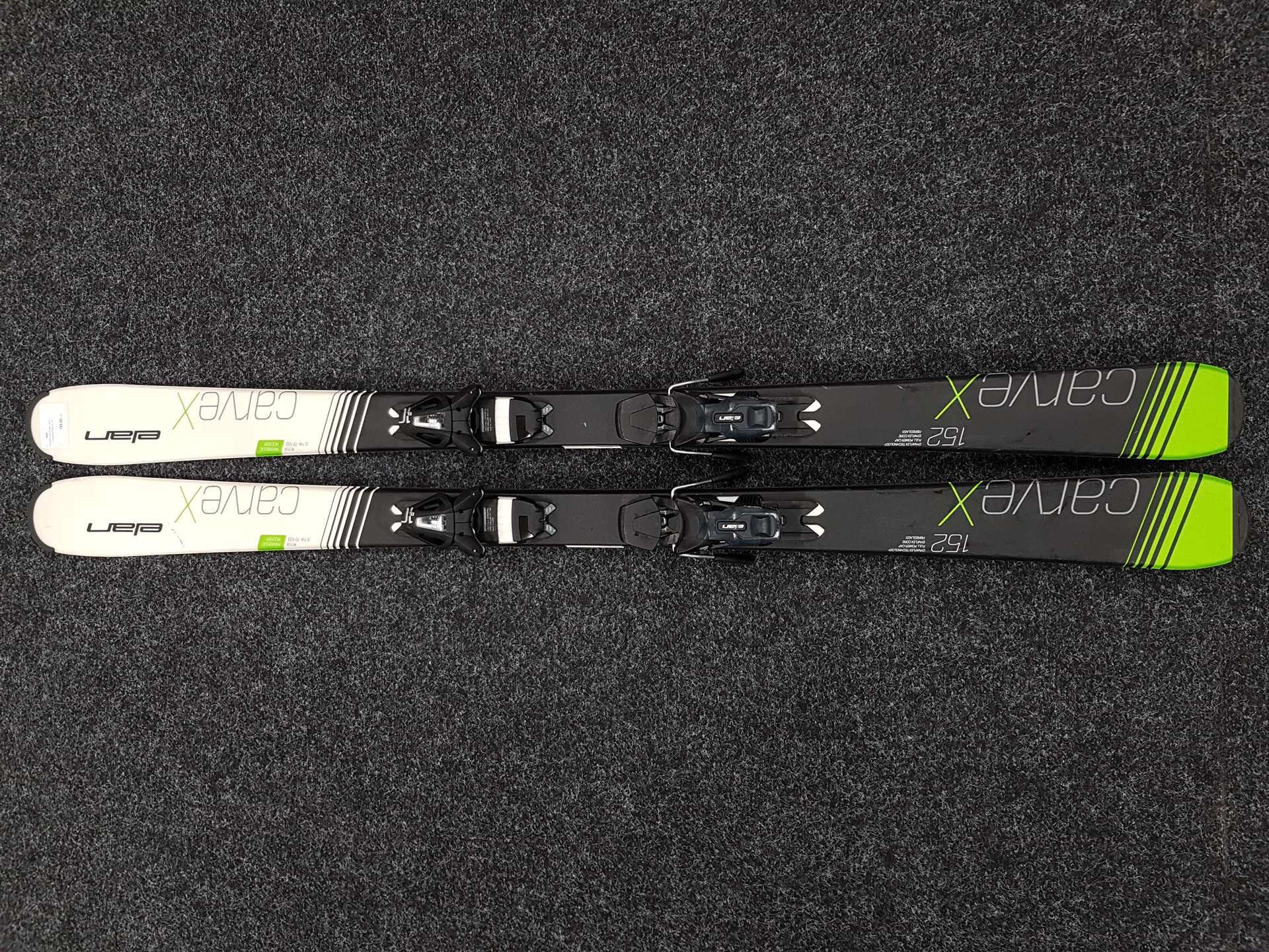 Esquís ELAN Carve X usados + fijaciones Elan EL 10