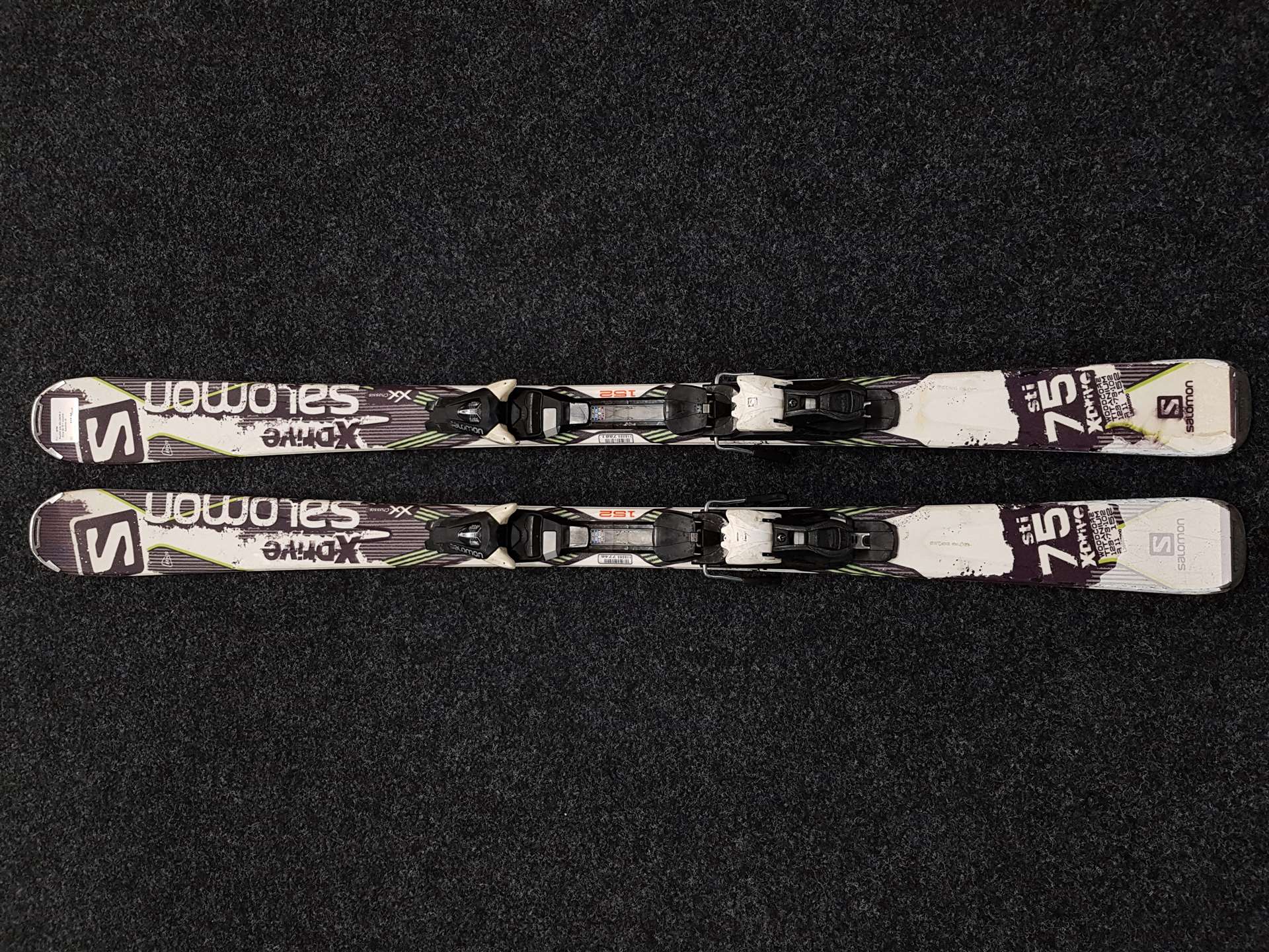 Použité lyže SALOMON X Drive Sti 75 + vázání Salomon 10