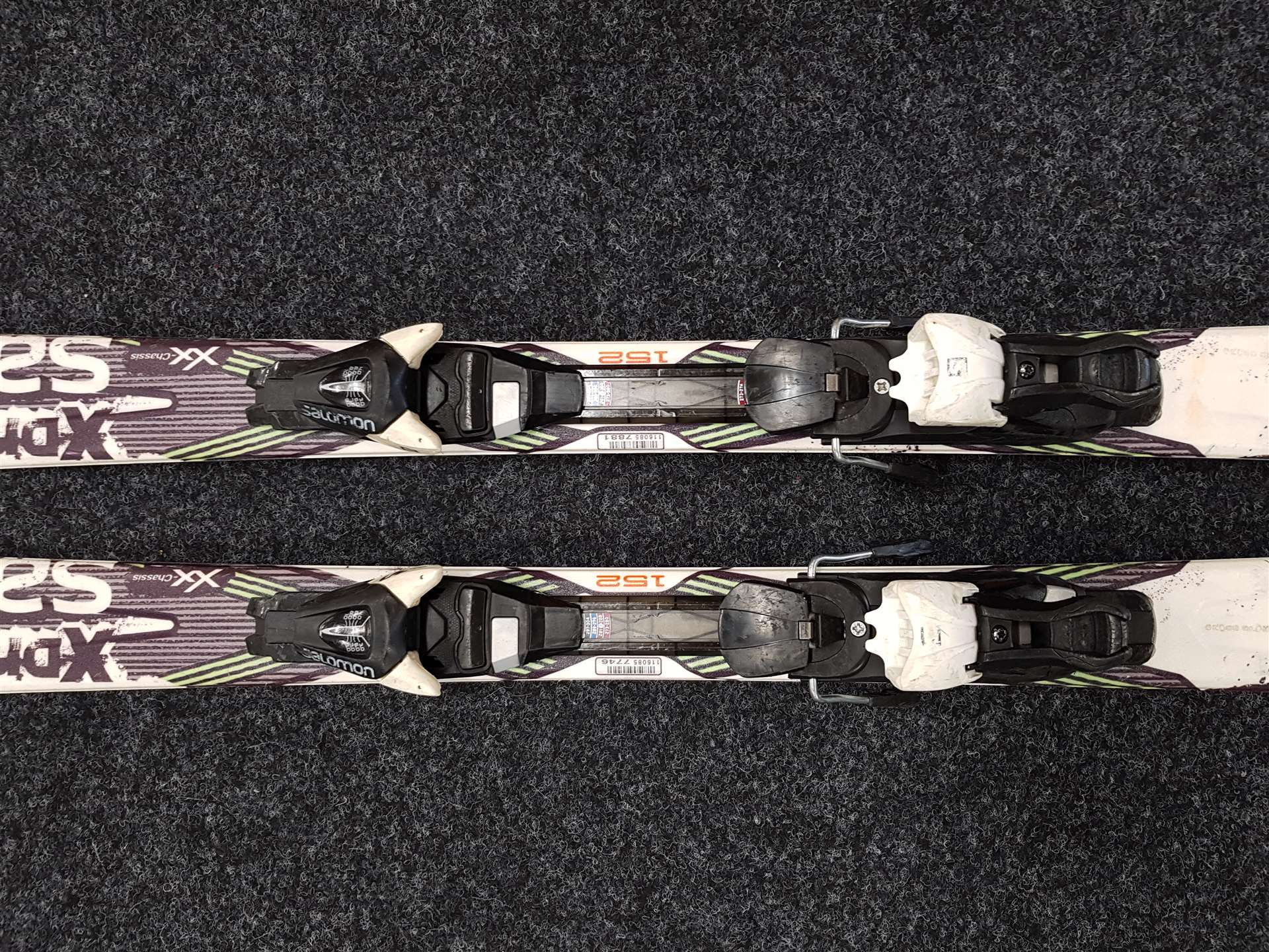 Použité lyže SALOMON X Drive Sti 75 + viazanie Salomon 10