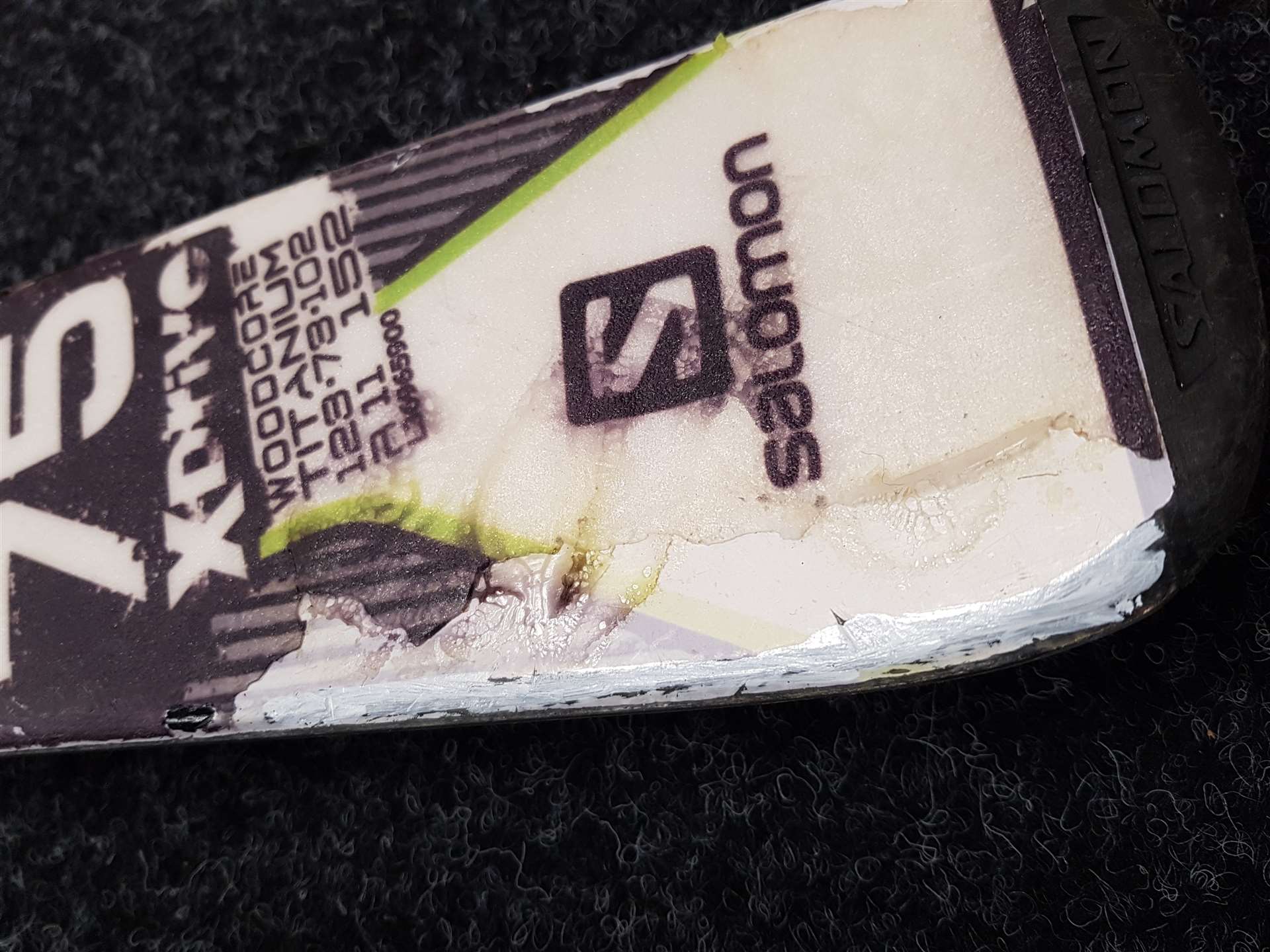 Použité lyže SALOMON X Drive Sti 75 + viazanie Salomon 10