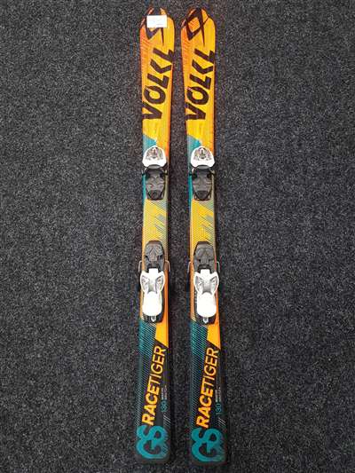 Schiuri pentru copii VOLKL Racetiger GS + legături Marker 4.5 folosite