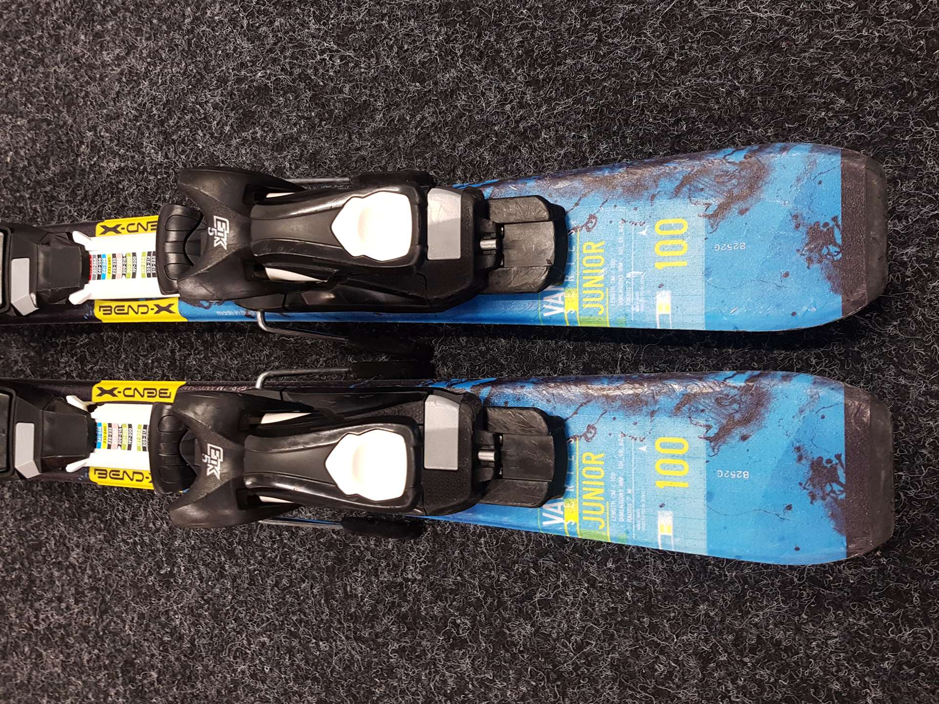 Gebrauchte ATOMIC Vantage Junior Kinderski + Ezytrak 4.5 Bindungen