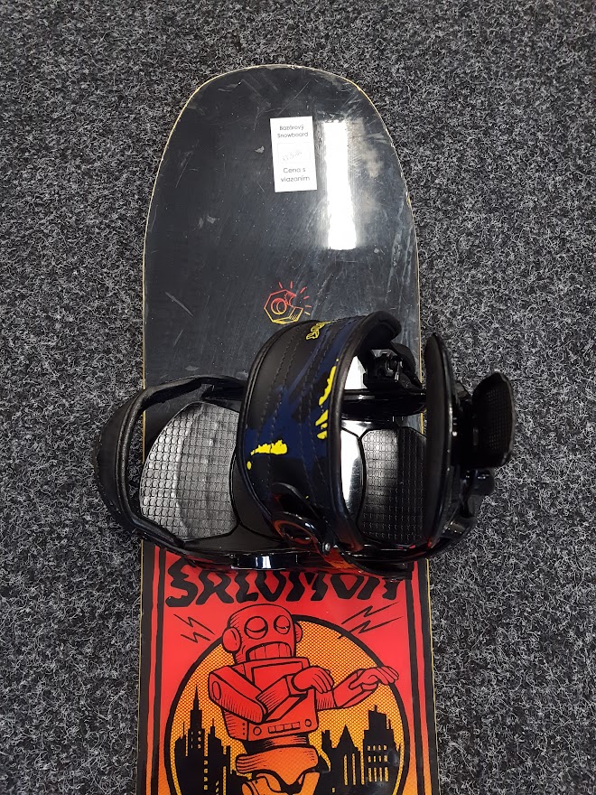 Gebrauchtes Salomon Grace Snowboard mit Crazy Creek Bindung, Größe. XS