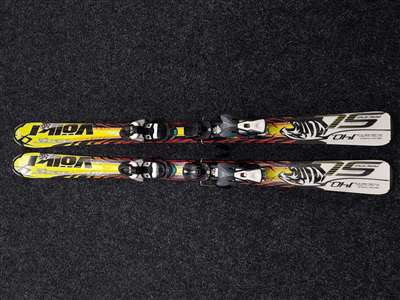 Použité lyže VOLKL Racetiger + viazanie Atomic EVOX 7,5