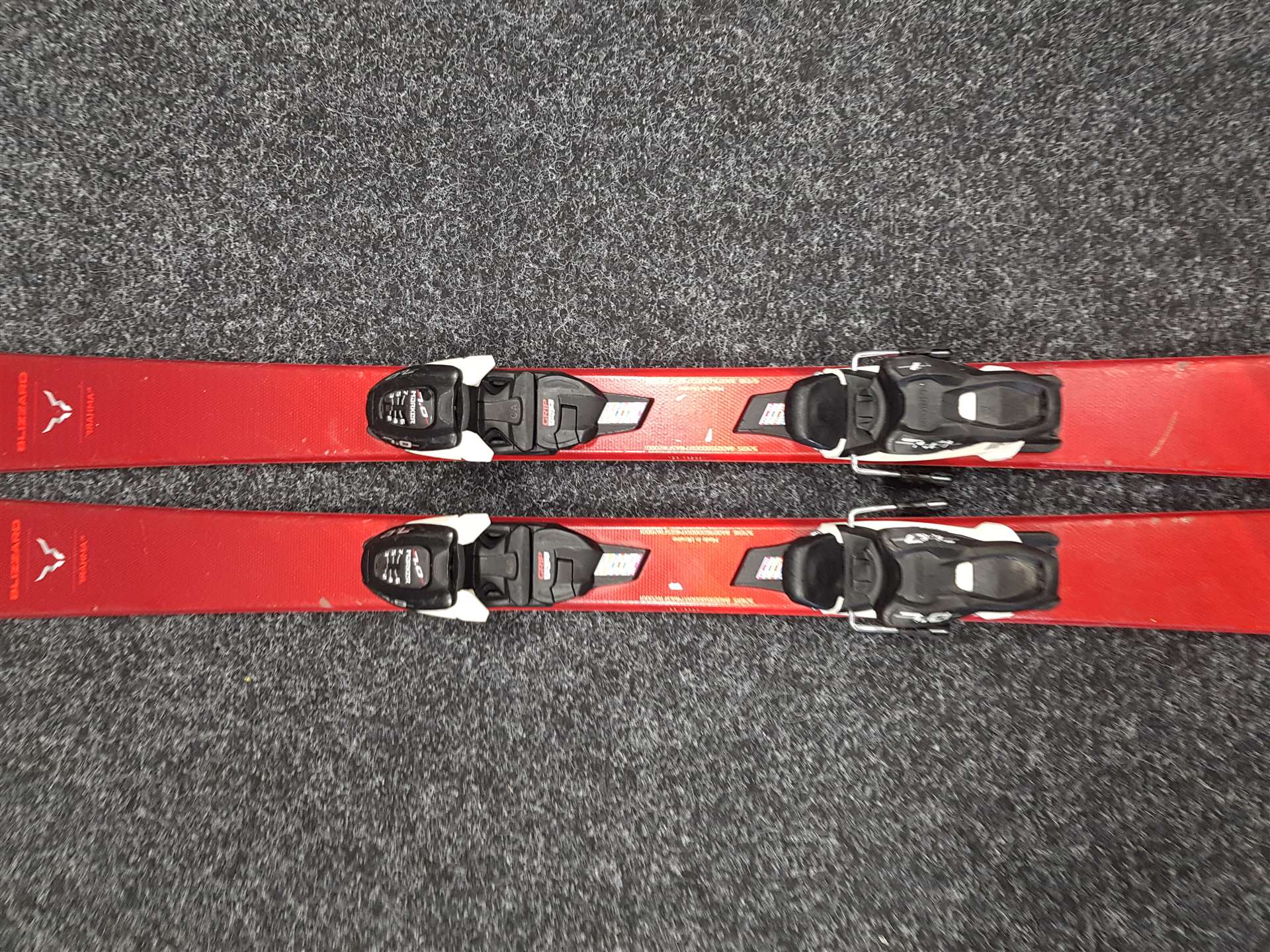 Rabljene dječje skije BLIZZARD Brahma JR + vezovi Marker 7.0