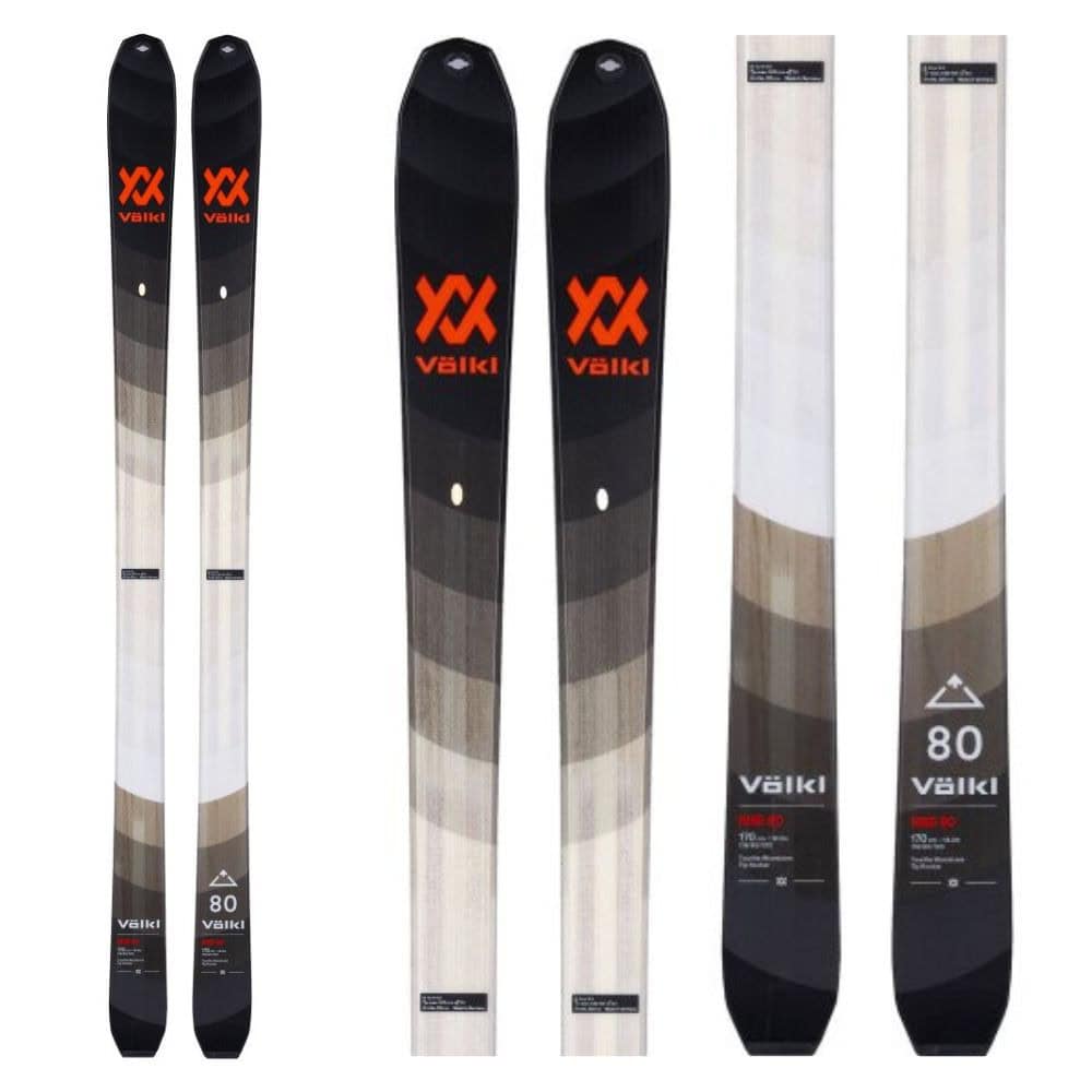 Schiuri alpine VÖLKL Rise 80 cu curele de alpinism