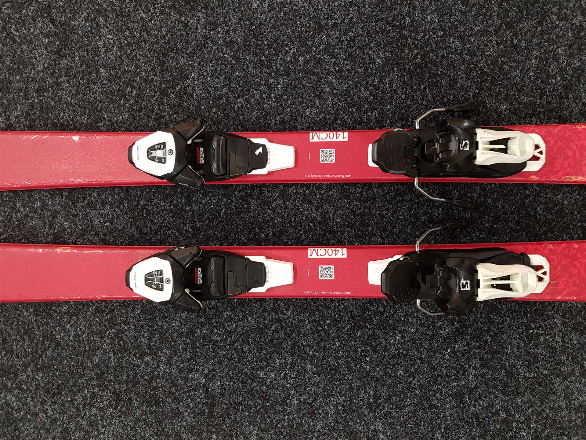 Použité lyže SALOMON Lux Jr. + vázání Salomon 5.5