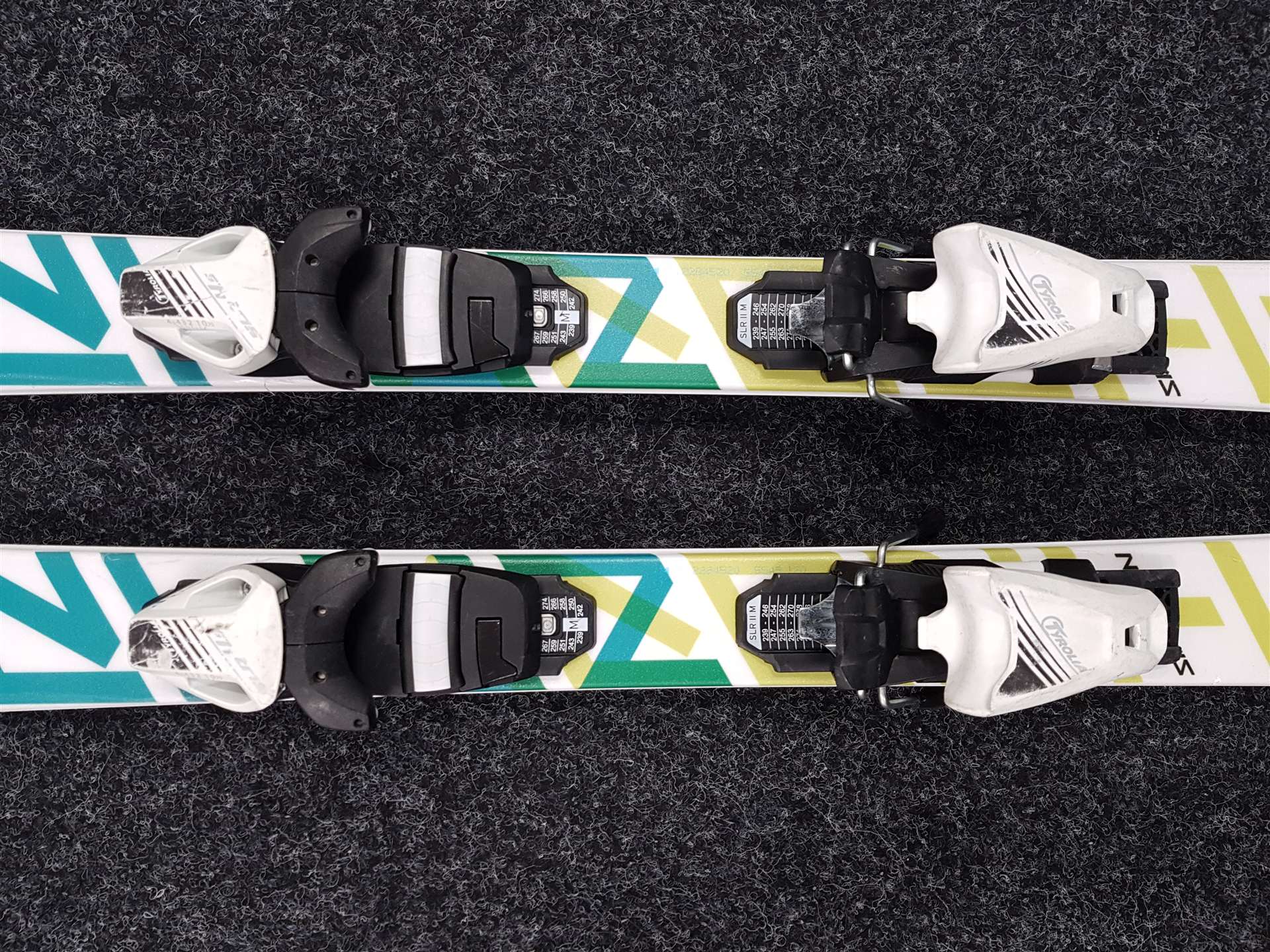 Sci usati per bambini SPORTEN Street 120 + attacchi Tyrolia SLR 4.5