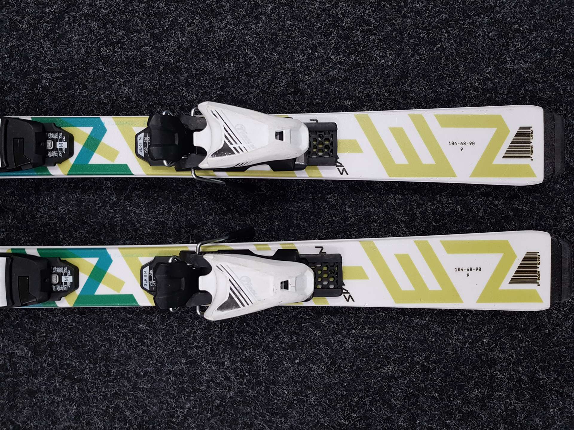 Sci usati per bambini SPORTEN Street 120 + attacchi Tyrolia SLR 4.5