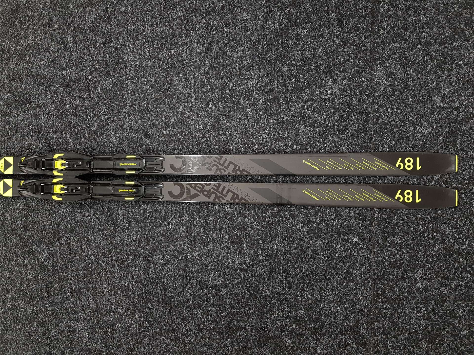 Použité běžecké lyže FISCHER XC Superlite Crown + vázání NNN Fischer Control