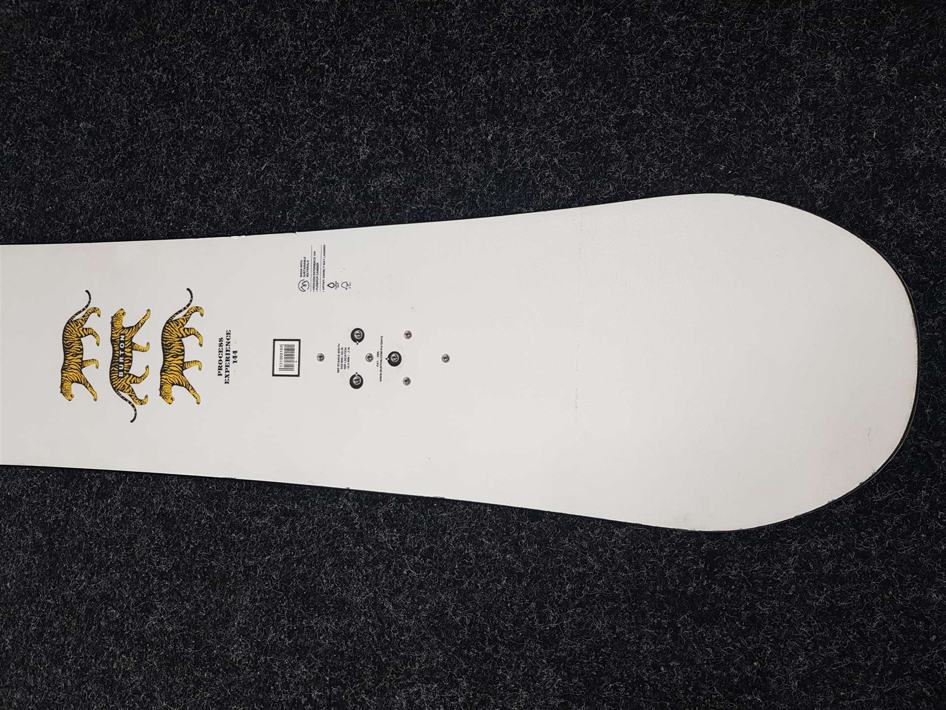Snowboard BURTON Process Experience 144 folosit