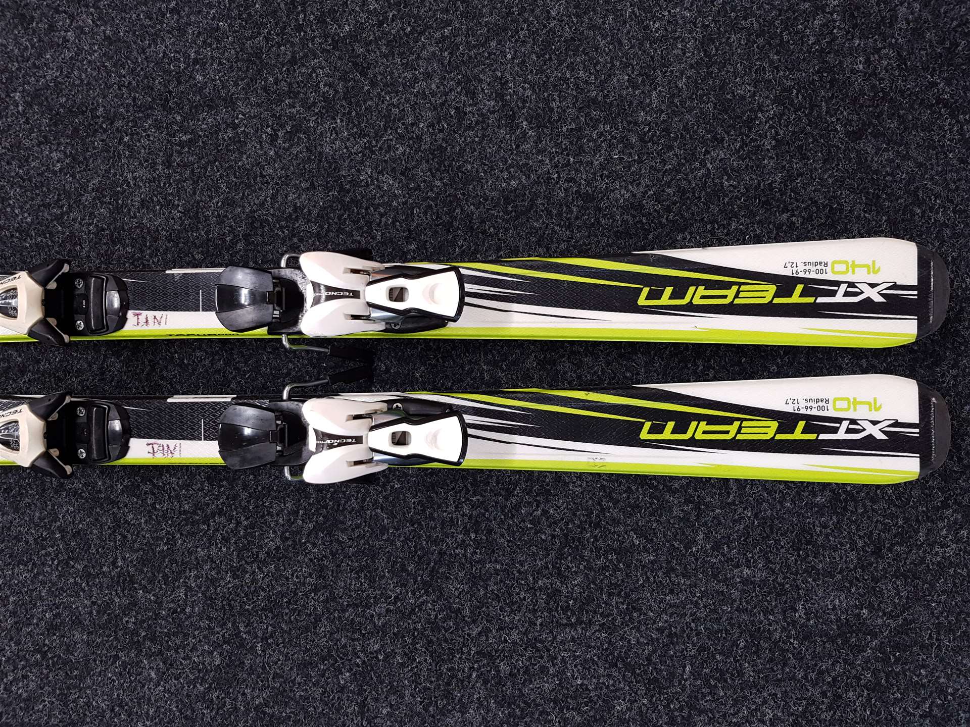 Použité lyže TECNOPRO XT Team + viazanie Tecnopro 7,5