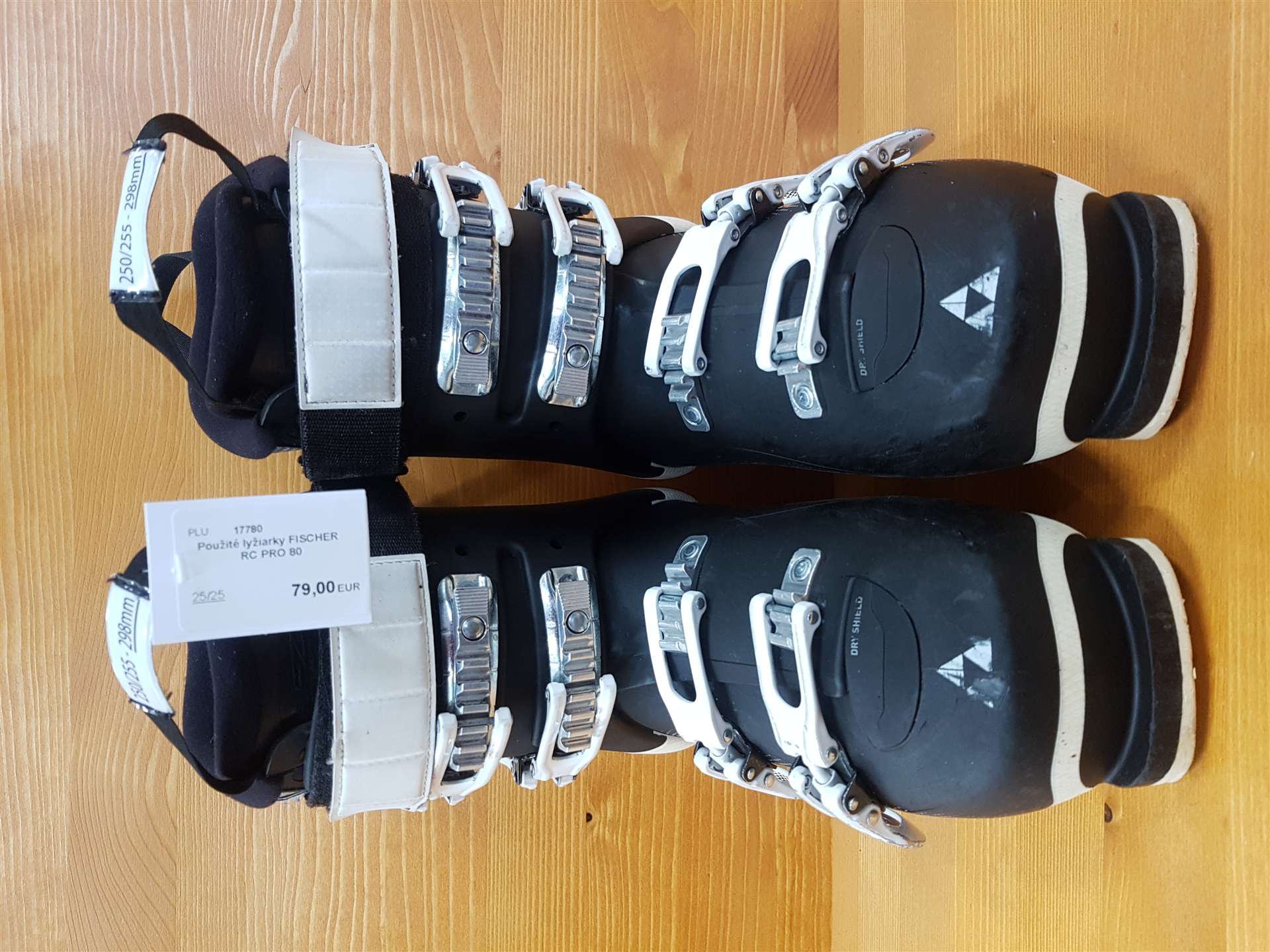 Použité lyžiarky FISCHER RC PRO 80