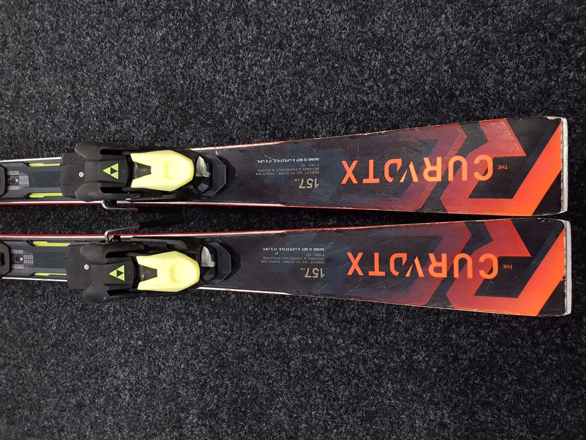 Używane narty FISCHER The Curv DTX + wiązania Fischer Z12