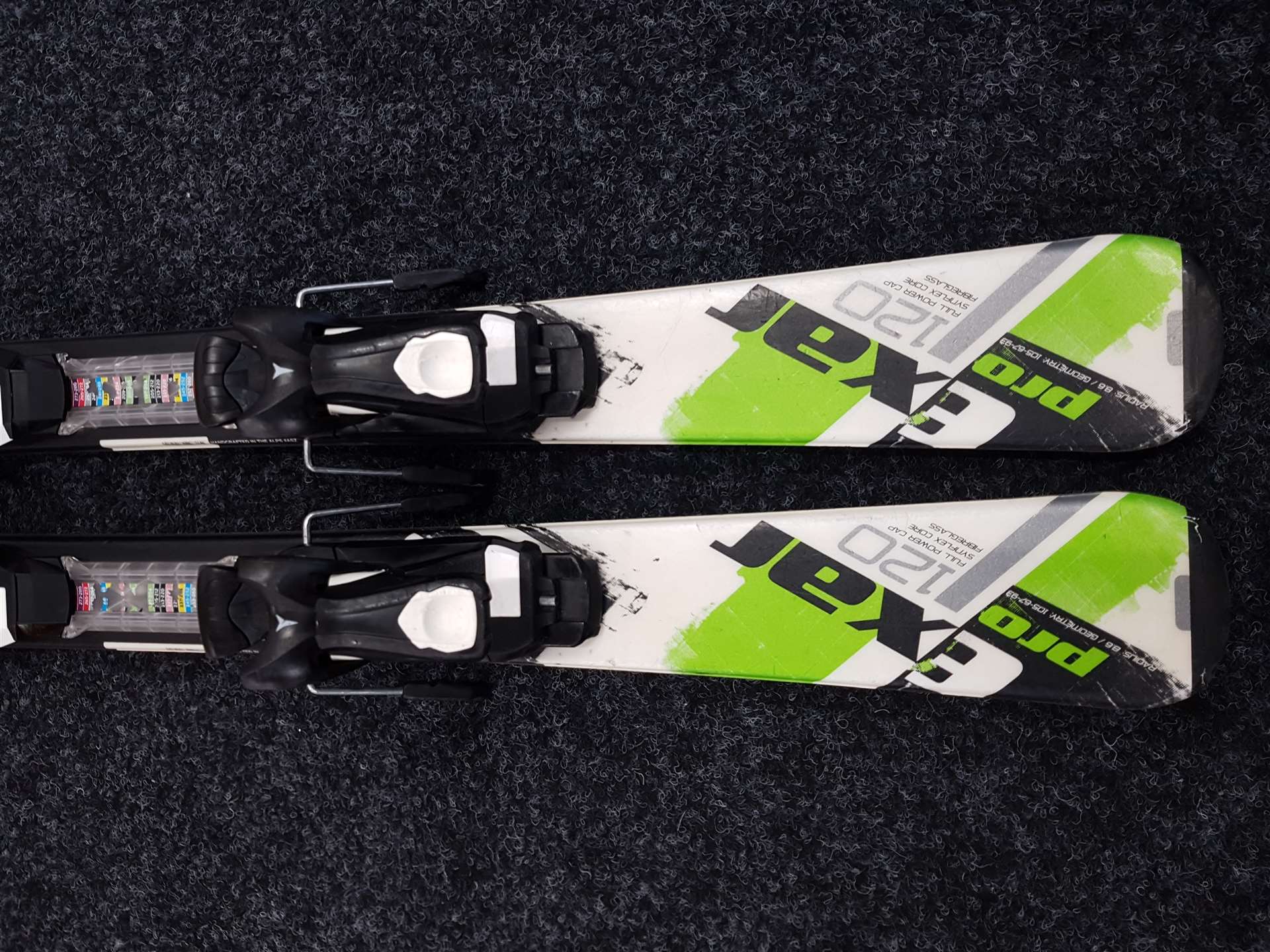 Použité lyže ELAN Exar Pro + viazanie Atomic C5 4.5