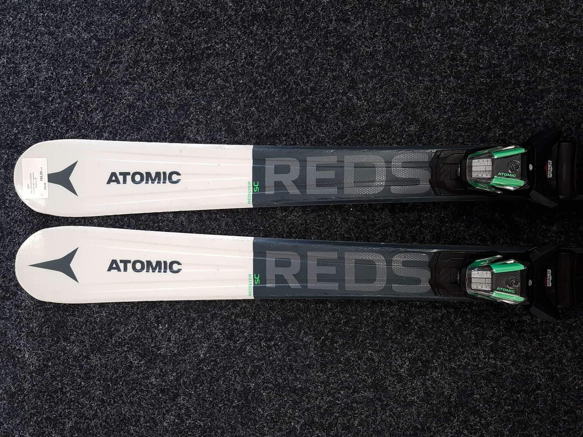 Použité lyže ATOMIC Redster SC + vázání Atomic 10