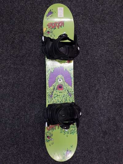Tabla de snowboard Burton Chopper + fijaciones Head en oferta talla XS