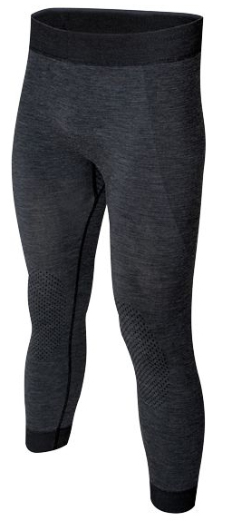 Pantaloni funcționali bărbați Blizzard din lână merinos antracit