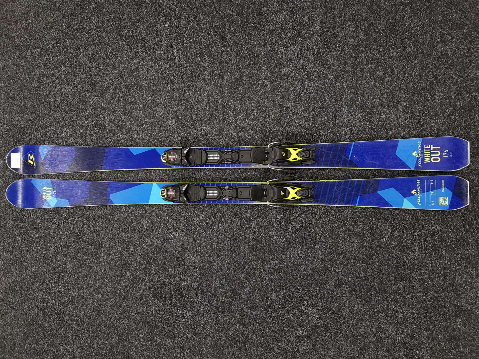 Skis BLOSSOM White Out d'occasion + fixations Blossom 12