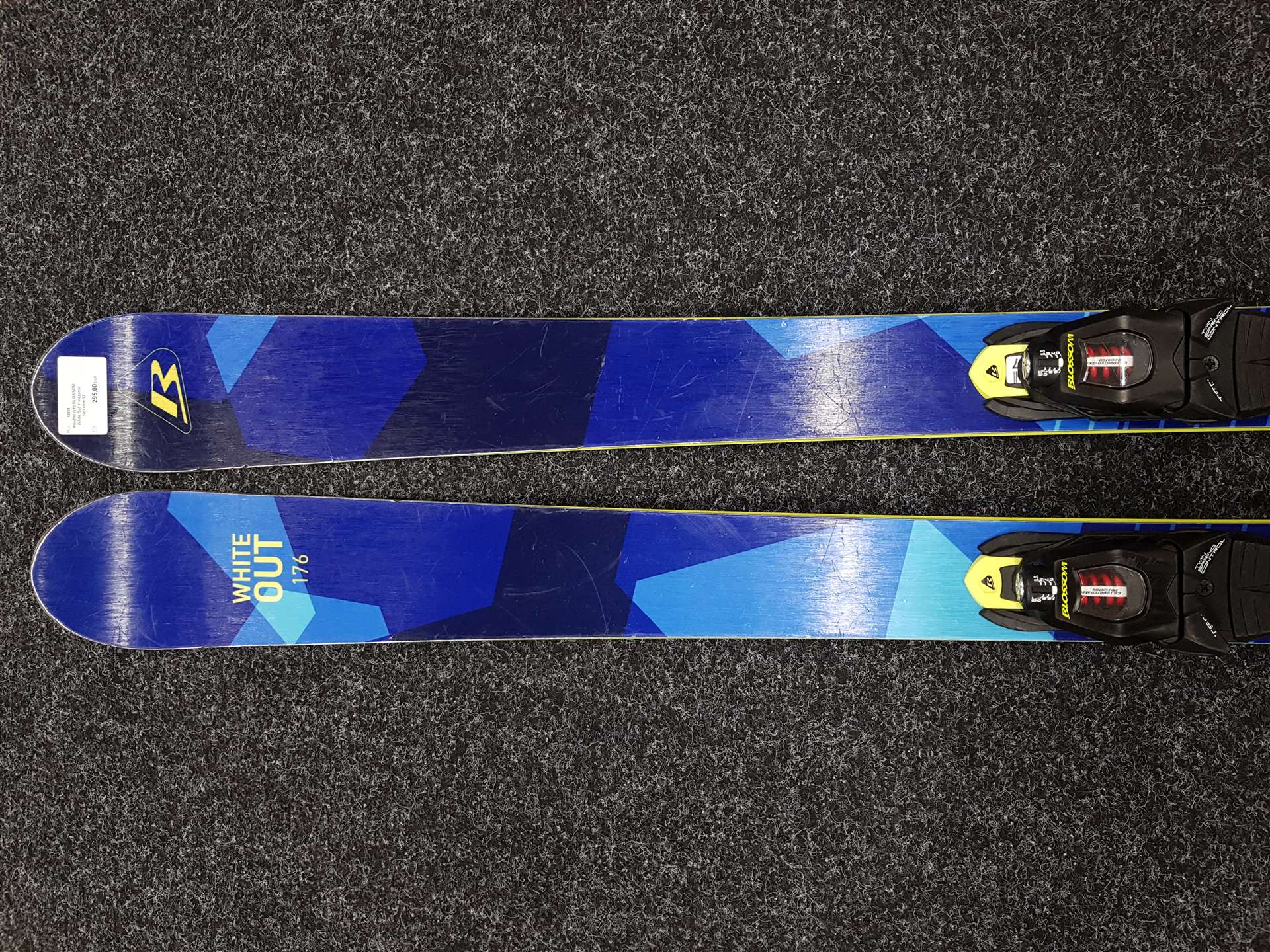 Skis BLOSSOM White Out d'occasion + fixations Blossom 12