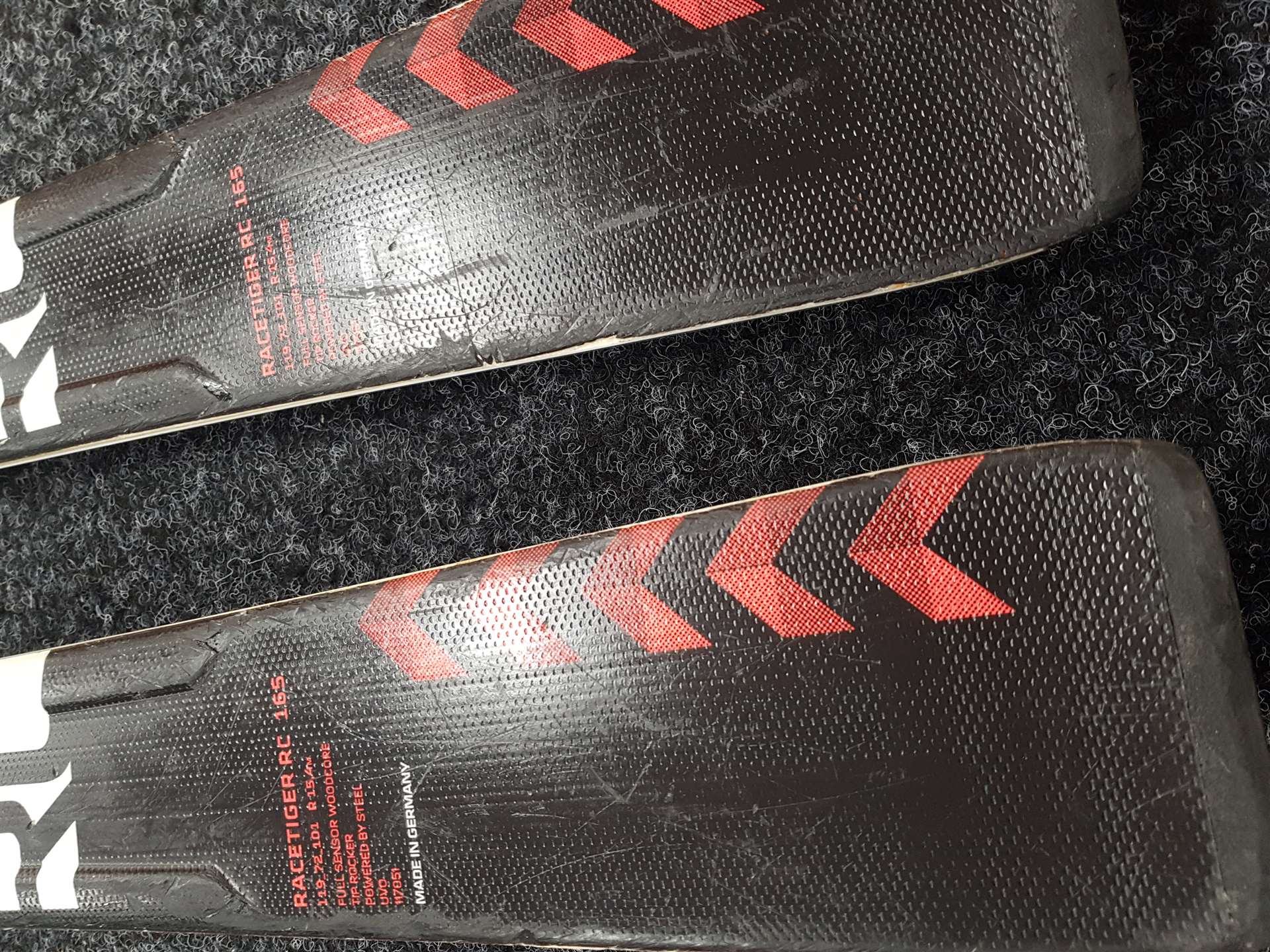 Použité lyže VOLKL Racetiger RC + viazanie Marker Motion 10