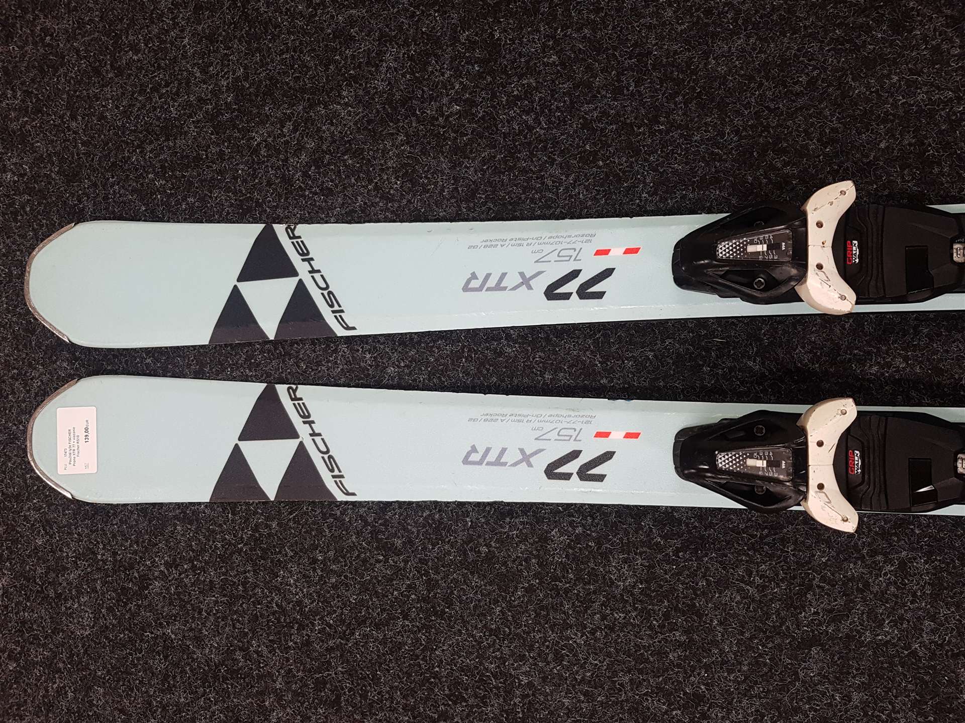 Sci FISCHER Prone XTR 77 usati + attacchi Fischer RS10