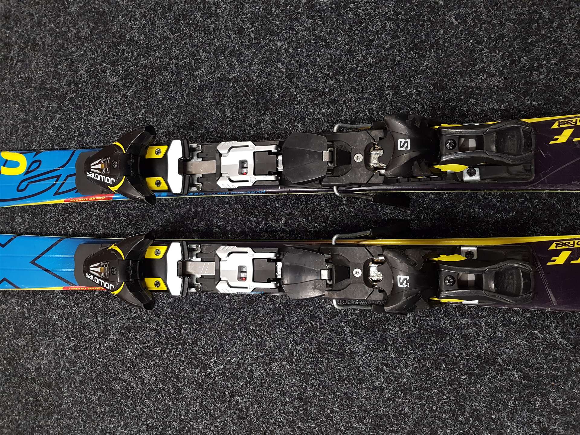 Použité lyže SALOMON Free to go fast TI 2 + viazanie Salomon12