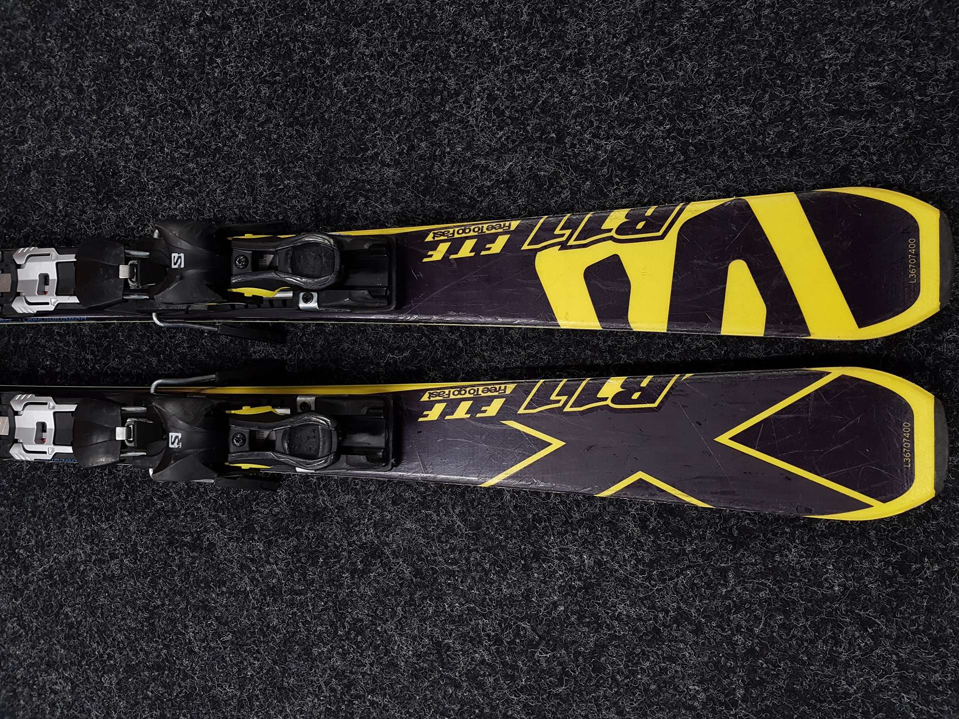 Použité lyže SALOMON Free to go fast TI 2 + viazanie Salomon12