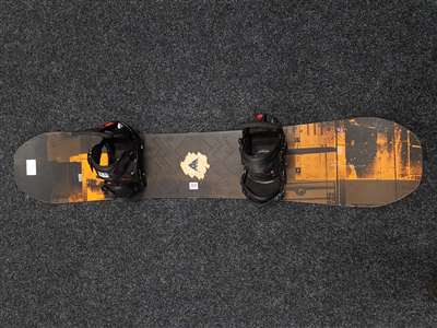 Używana deska snowboardowa BURTON Radius + wiązania Burton rozmiar M/L