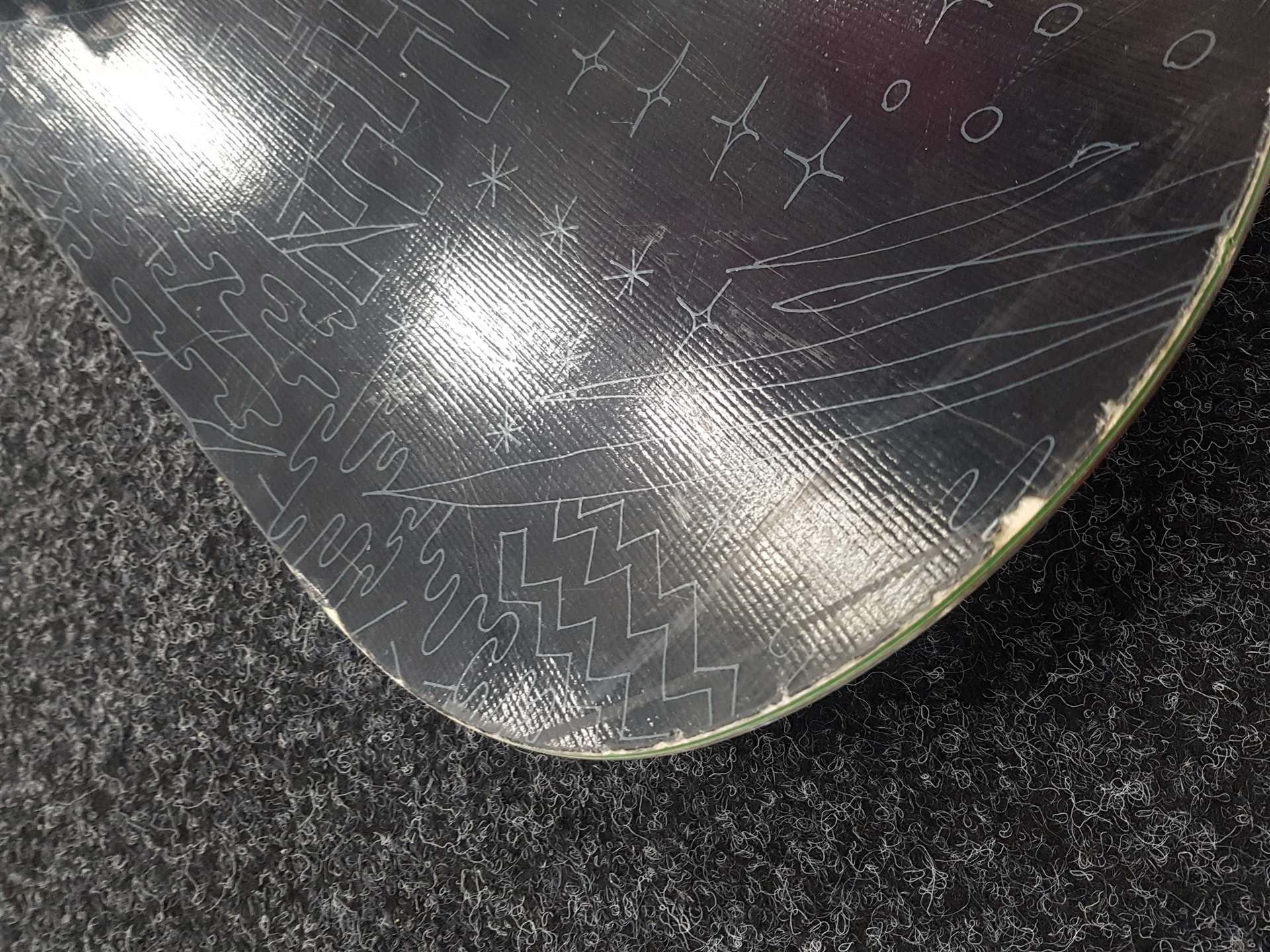 Gebrauchtes ATOMIC Cold Smoke Snowboard + Rage Bindungen, Größe L/XL