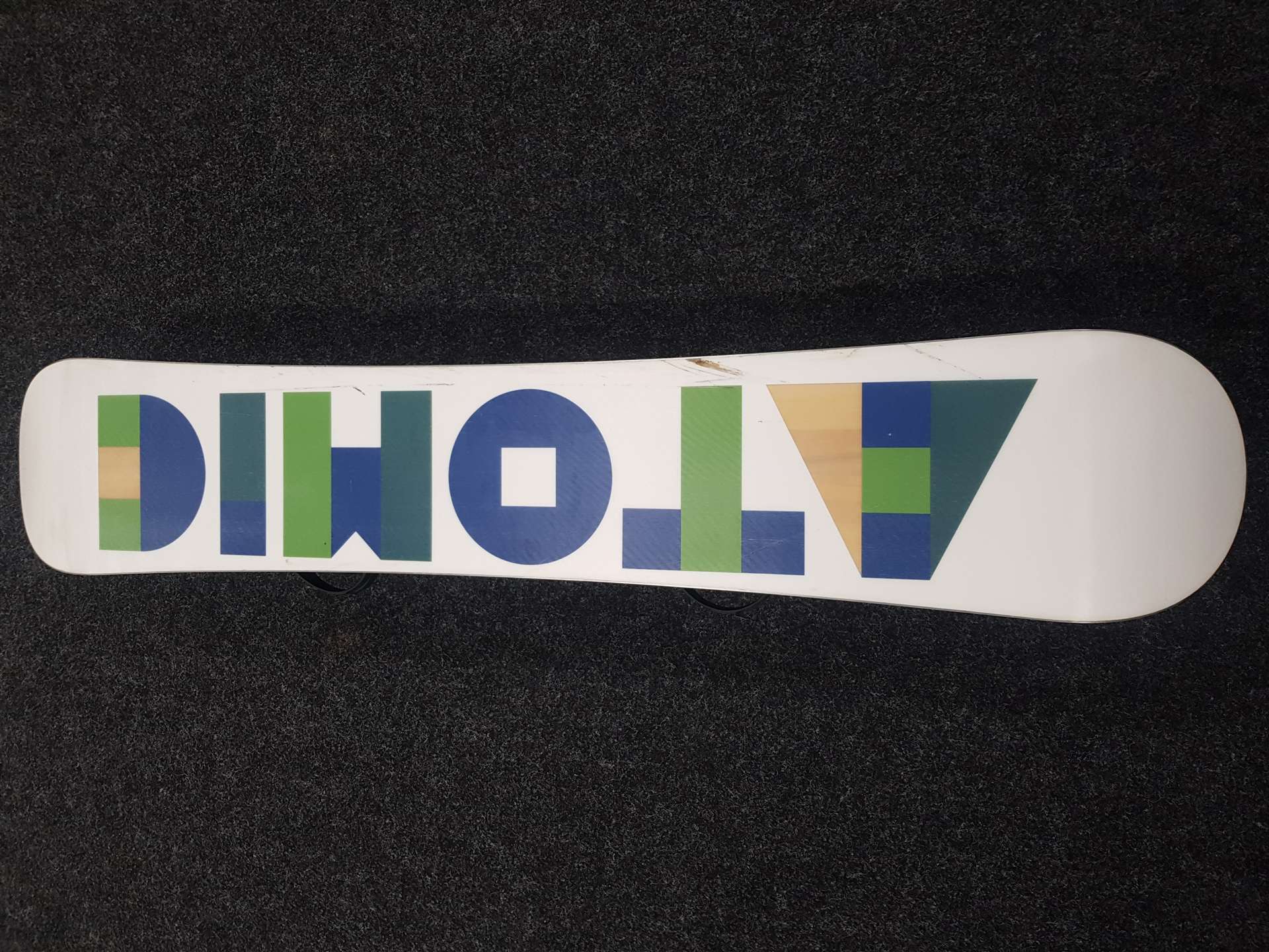 Gebrauchtes ATOMIC Cold Smoke Snowboard + Rage Bindungen, Größe L/XL