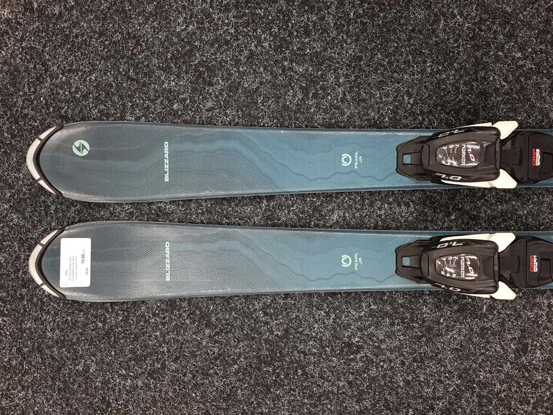 Gebrauchte Kinderski BLIZZARD Pearl JR + Bindungen Marker 7.0
