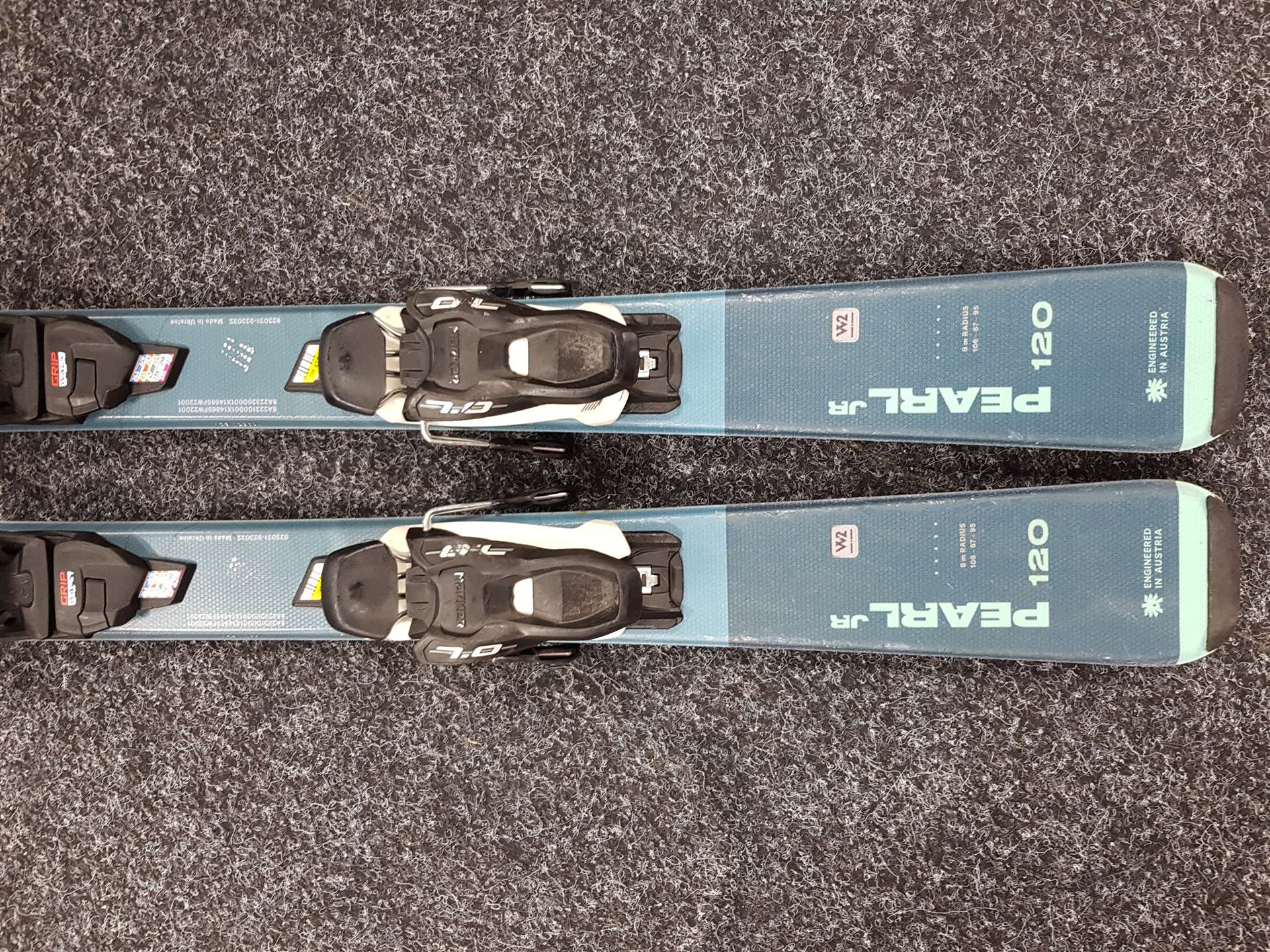 Gebrauchte Kinderski BLIZZARD Pearl JR + Bindungen Marker 7.0