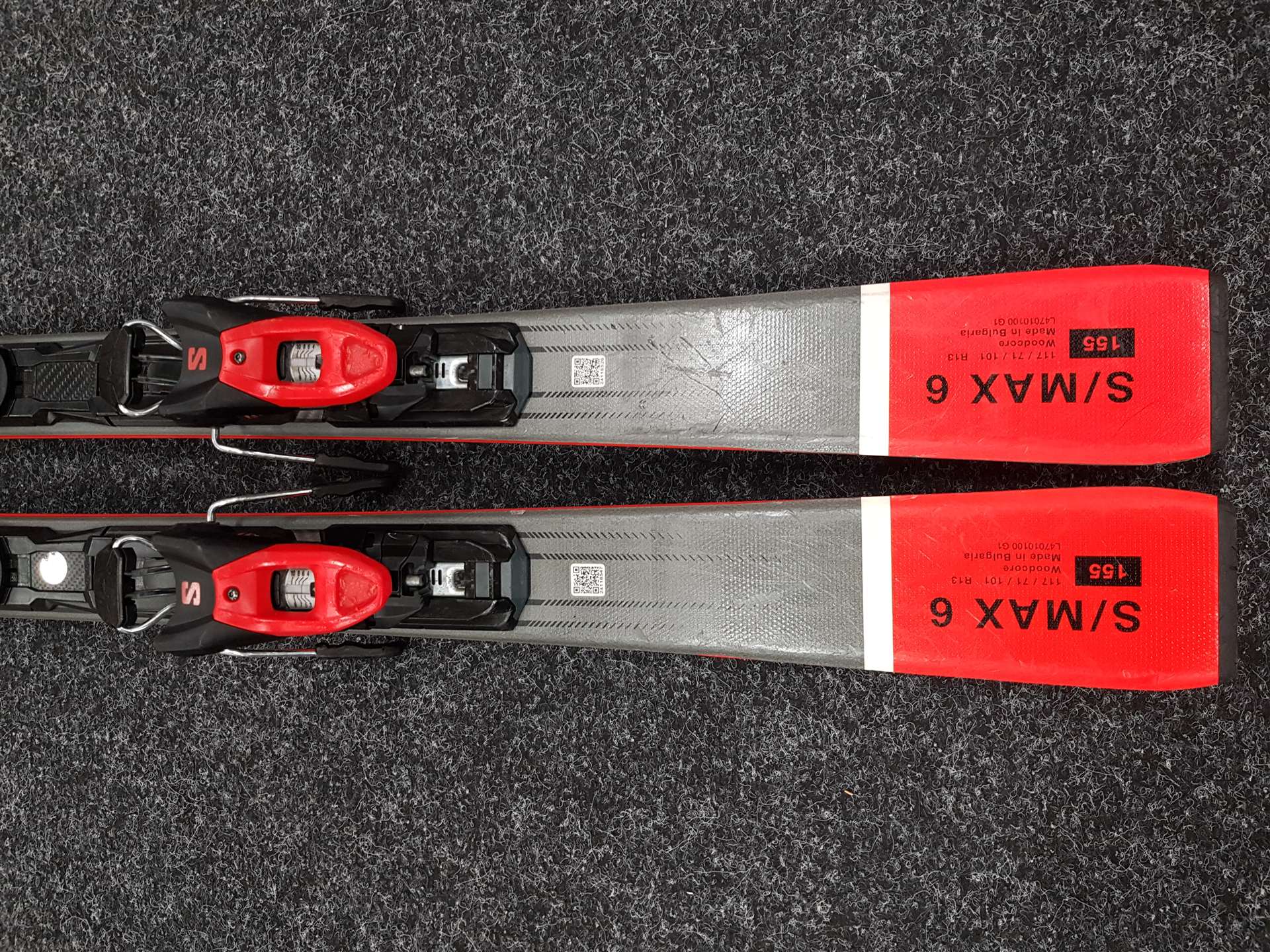 Sci usati SALOMON S/MAX 6 + attacchi SALOMON M10