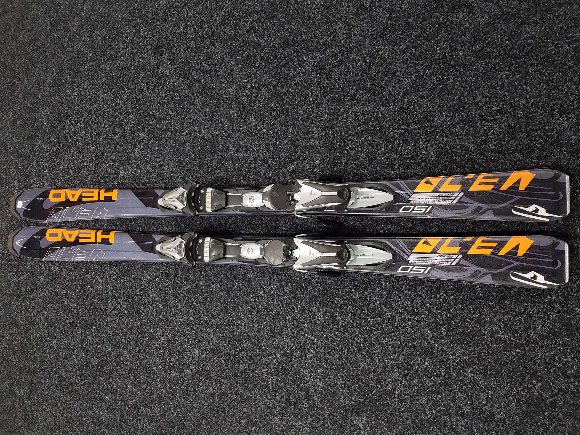 Použité lyže HEAD Olen  + viazanie Tyrolia10