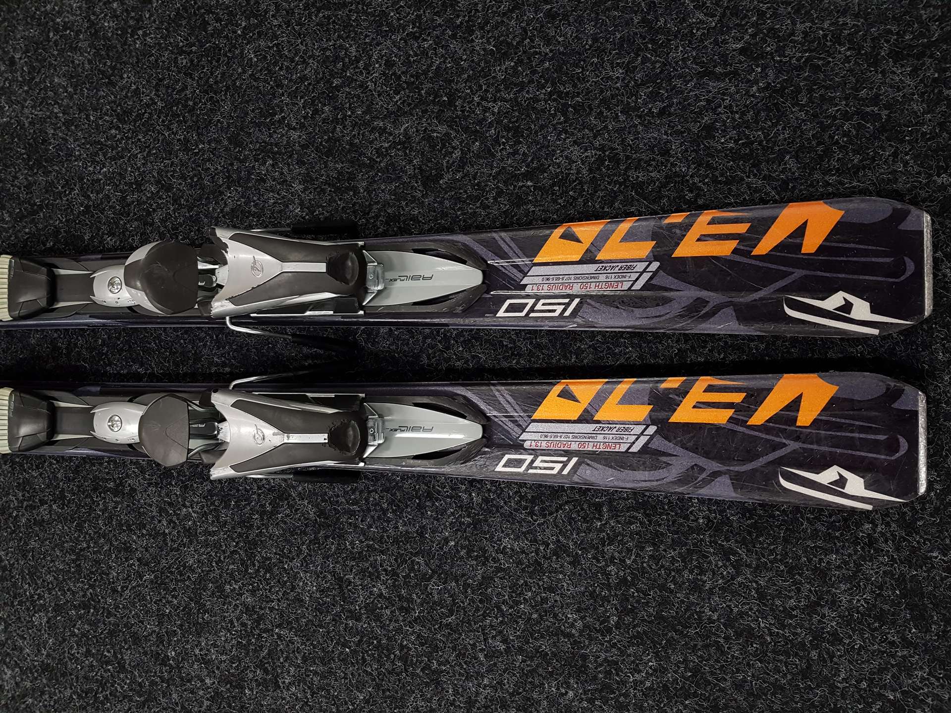 Použité lyže HEAD Olen  + viazanie Tyrolia10