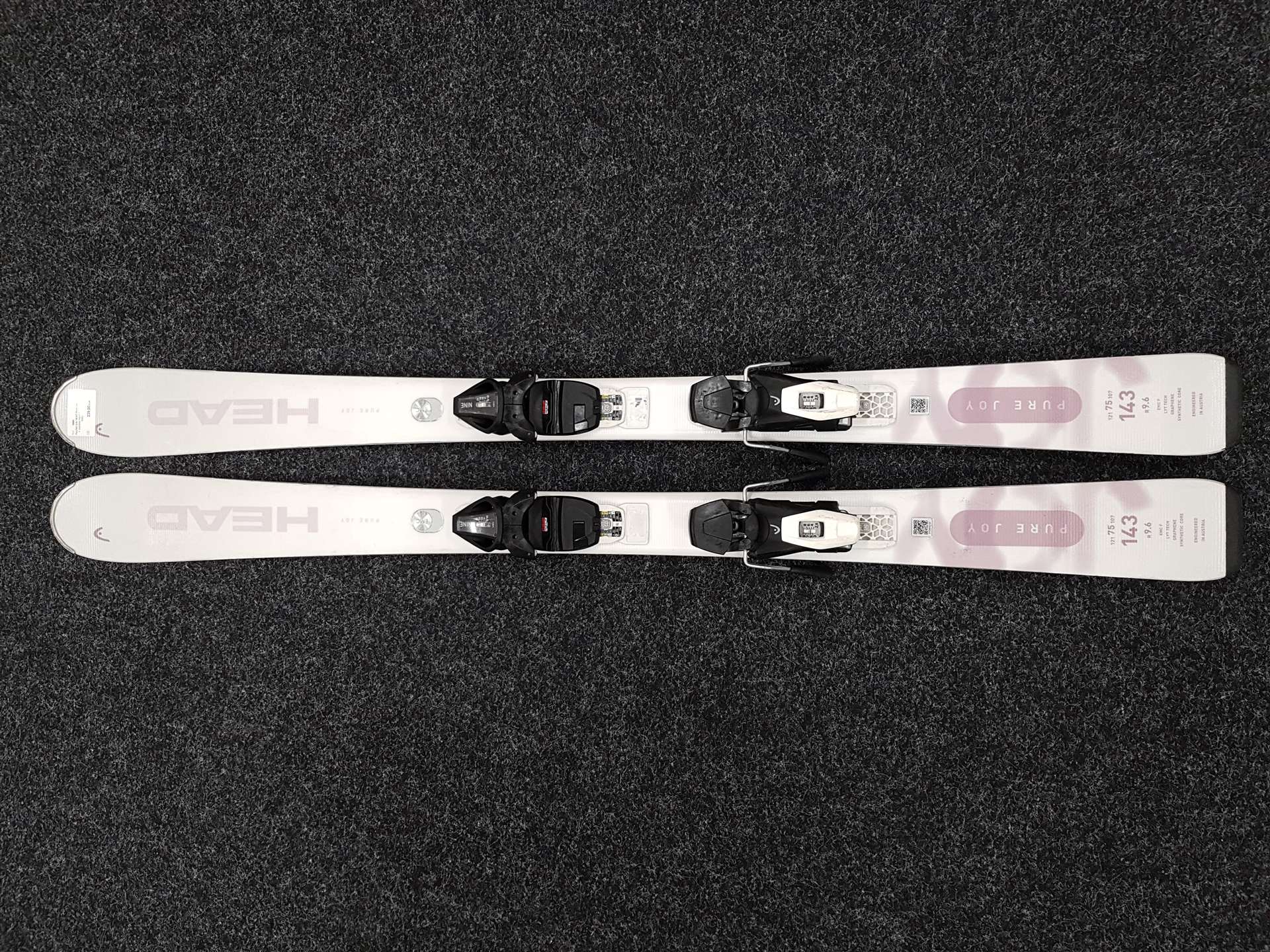 Gebrauchte HEAD Pure Joy Ski + Head Nine Bindungen (9 DIN)