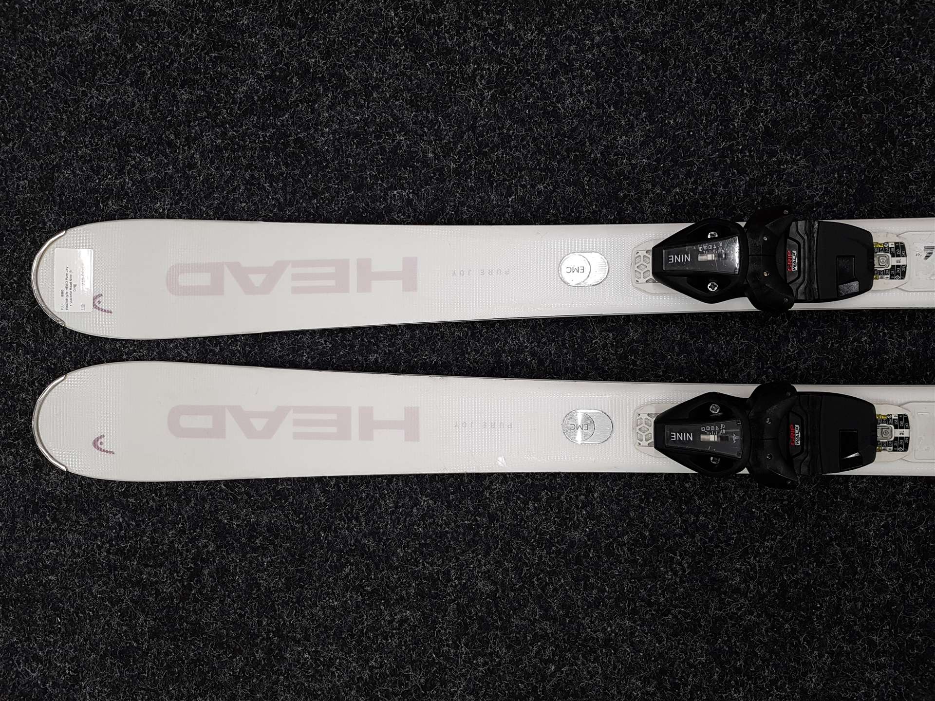 Gebrauchte HEAD Pure Joy Ski + Head Nine Bindungen (9 DIN)