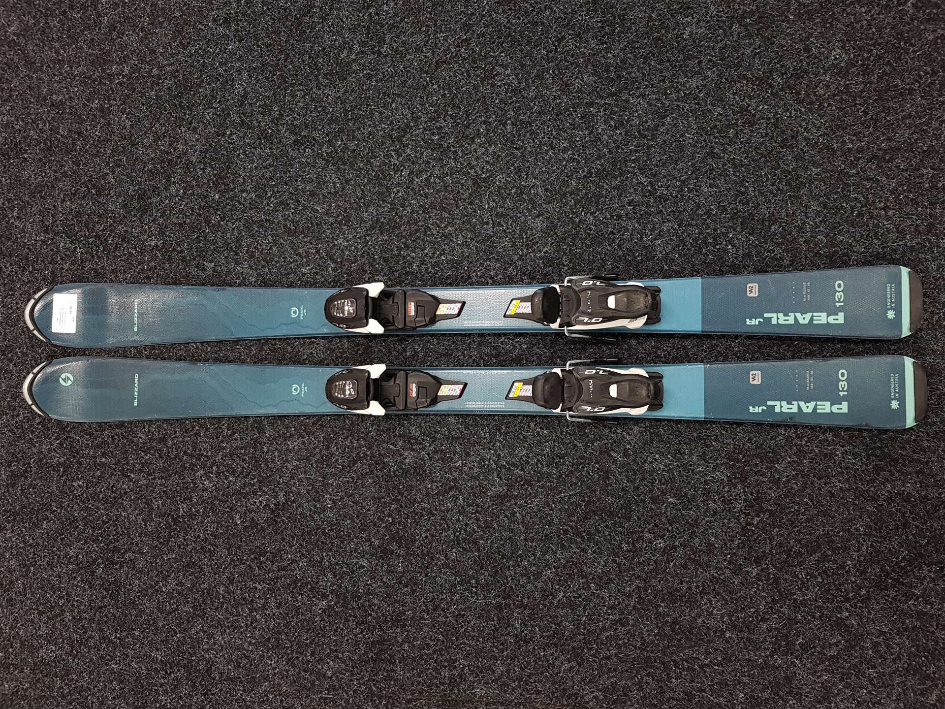 Gebrauchte Kinderski BLIZZARD PEARL JR + Bindungen Marker 7.0