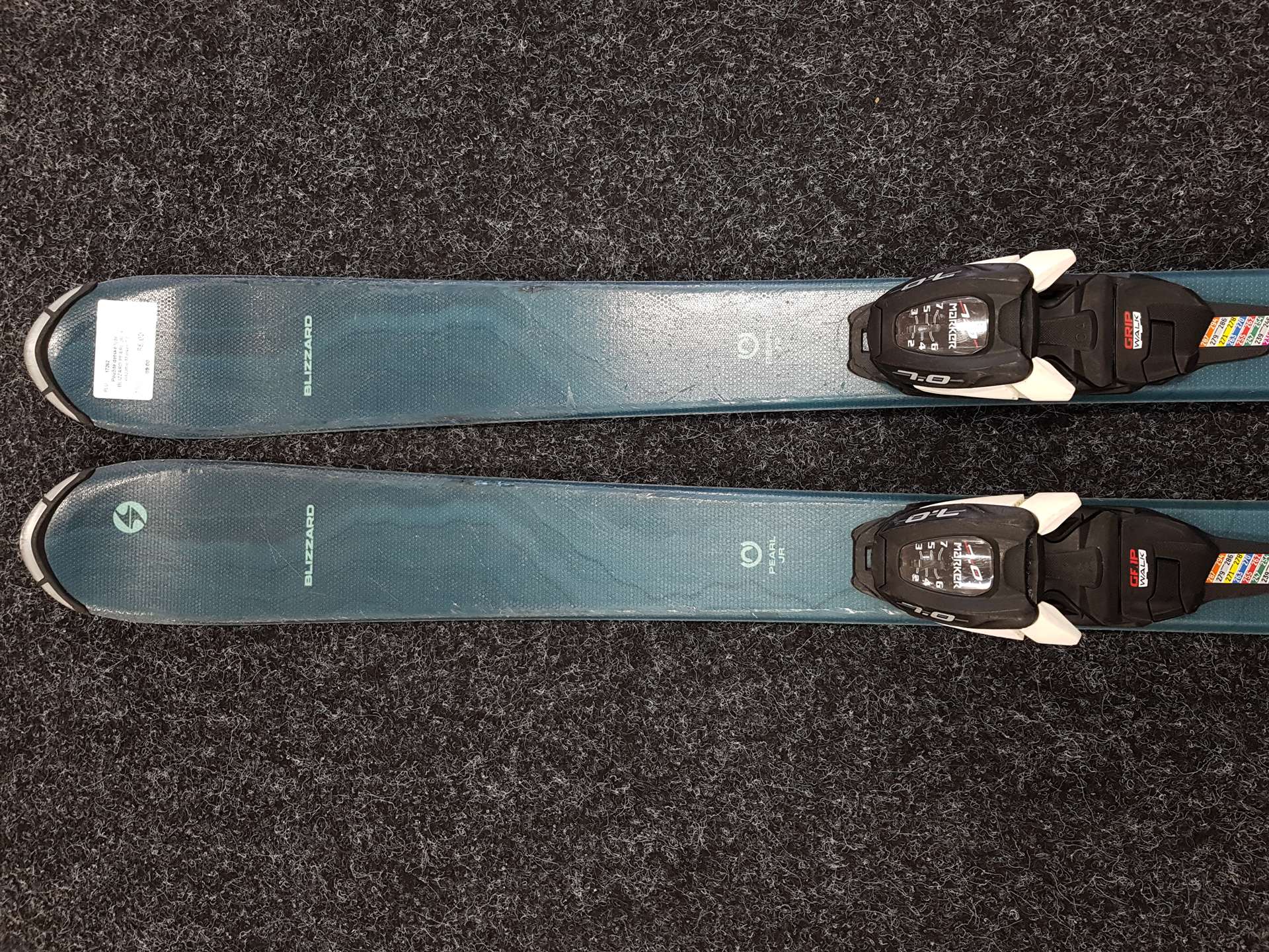 Gebrauchte Kinderski BLIZZARD PEARL JR + Bindungen Marker 7.0